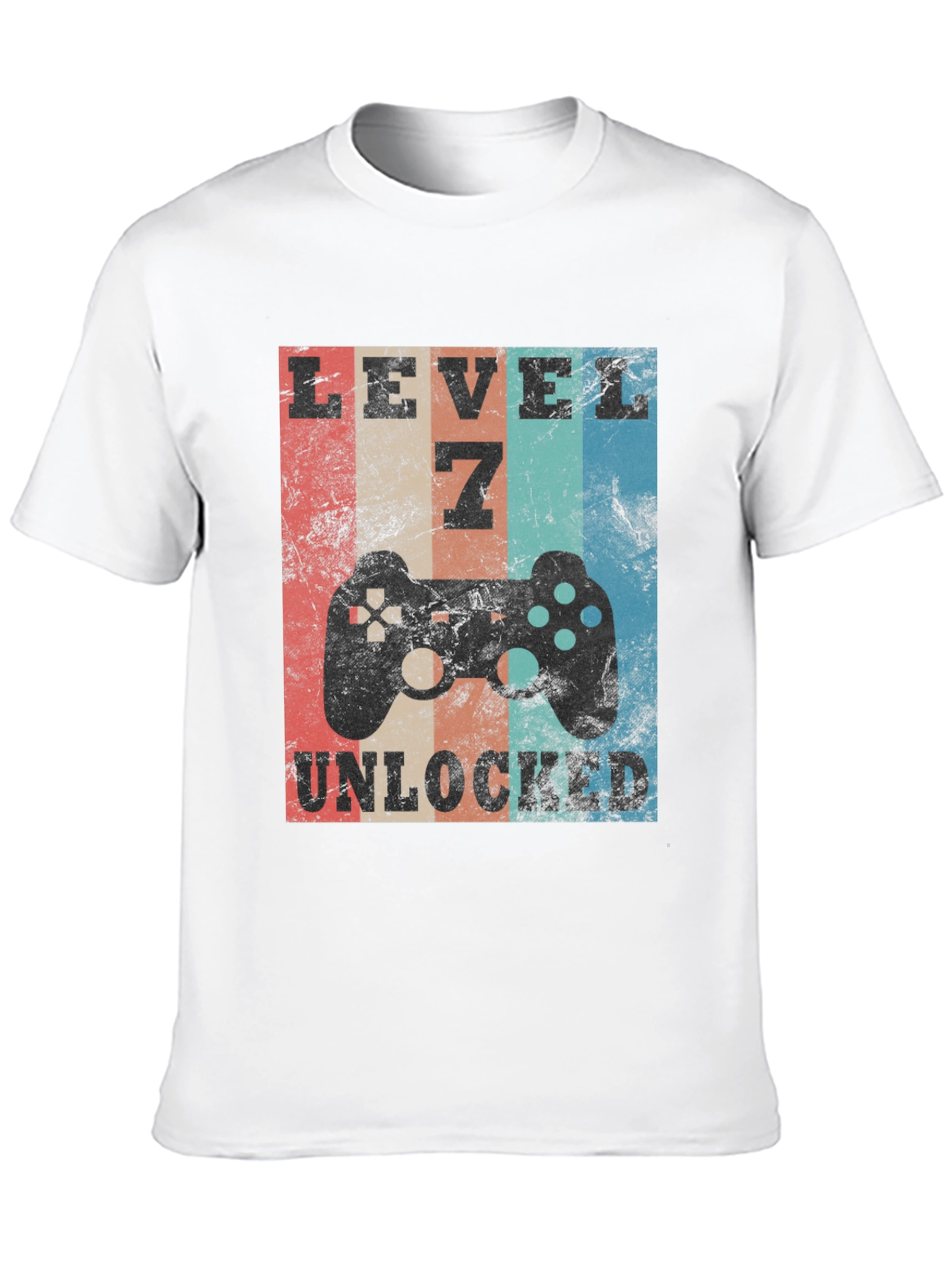 Level 7 Unlocked Gamer T-Shirt