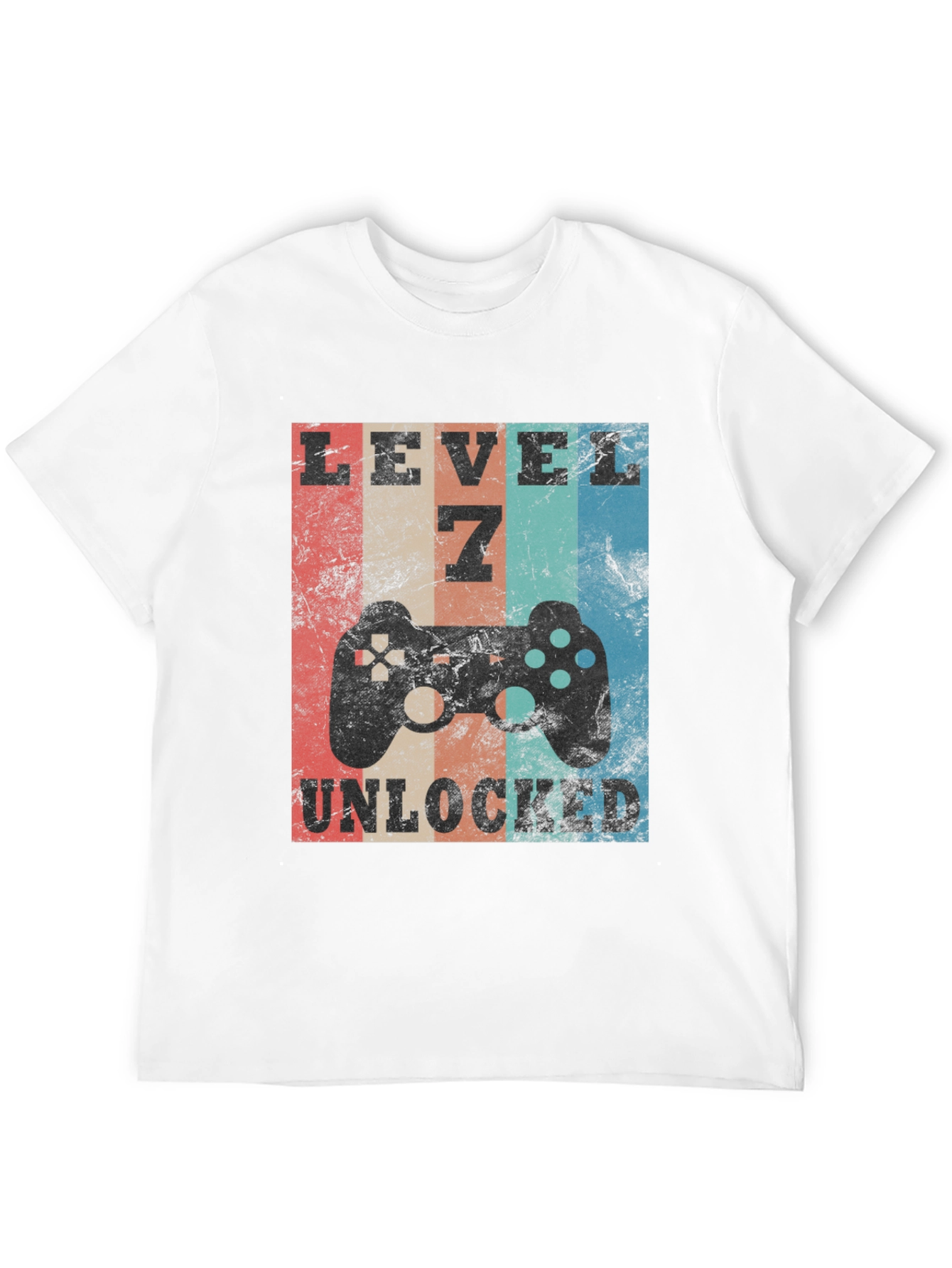 Level 7 Unlocked Gamer T-Shirt