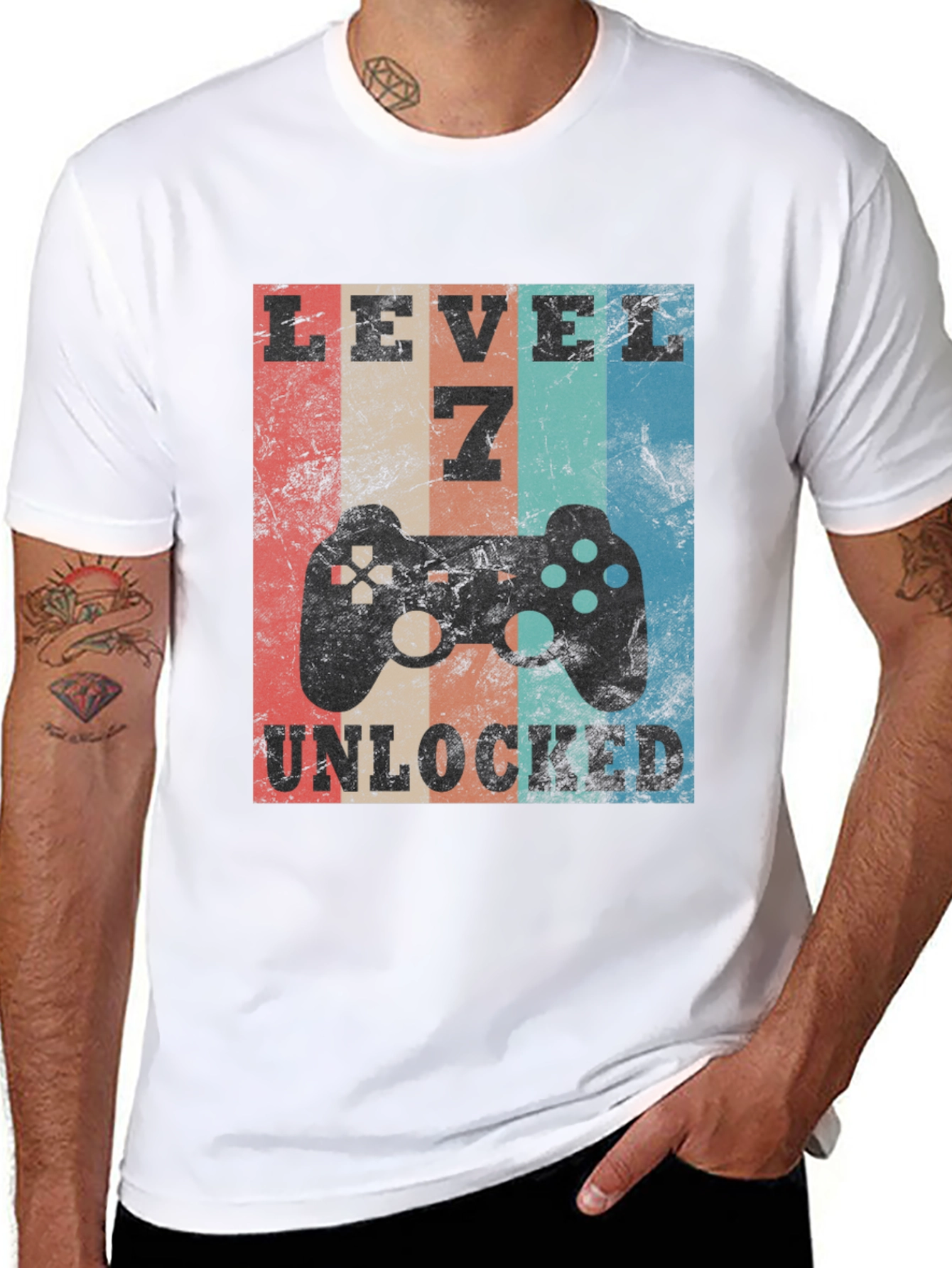 Level 7 Unlocked Gamer T-Shirt