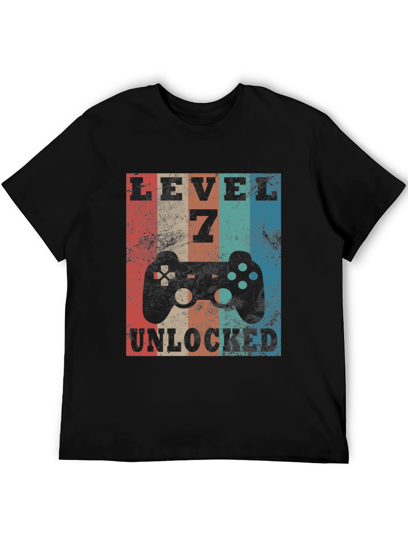 Level 7 Unlocked Gamer T-Shirt