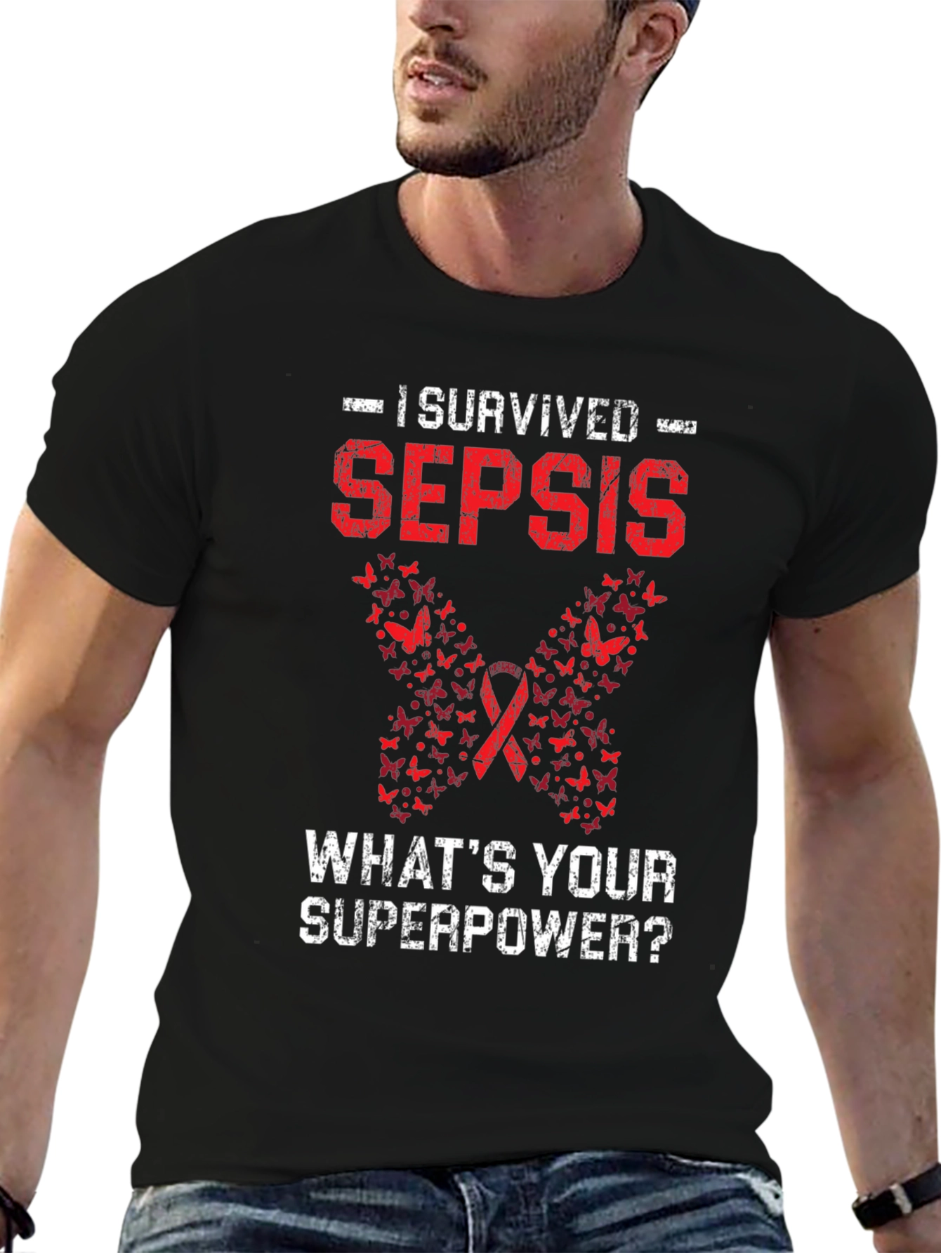 I Survived Sepsis T-Shirt Awareness Tee
