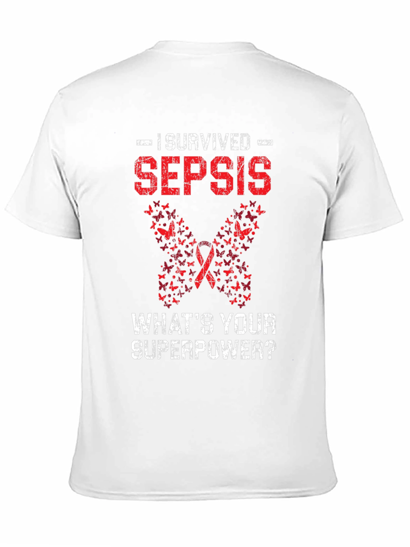 I Survived Sepsis T-Shirt Awareness Tee