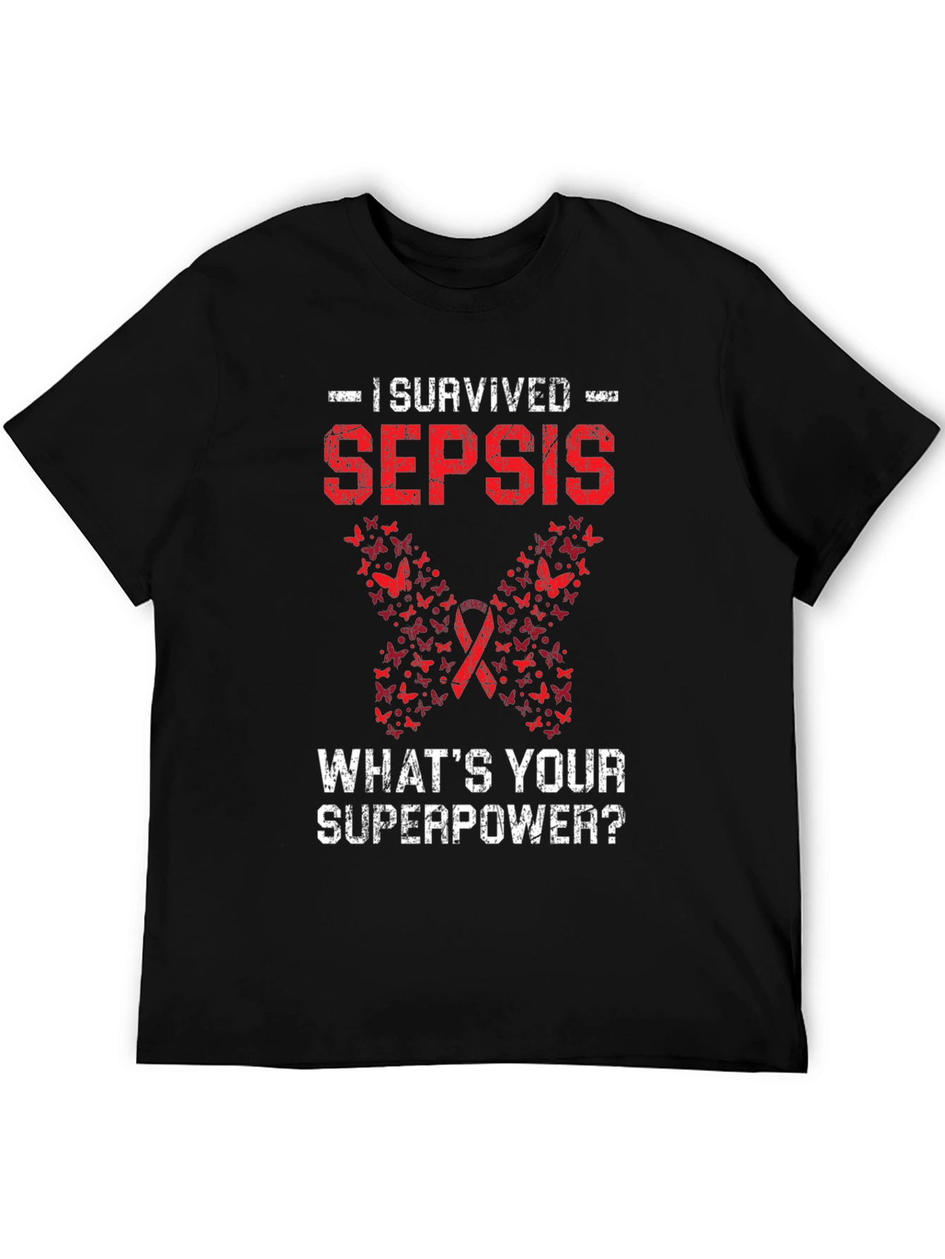 I Survived Sepsis T-Shirt Awareness Tee