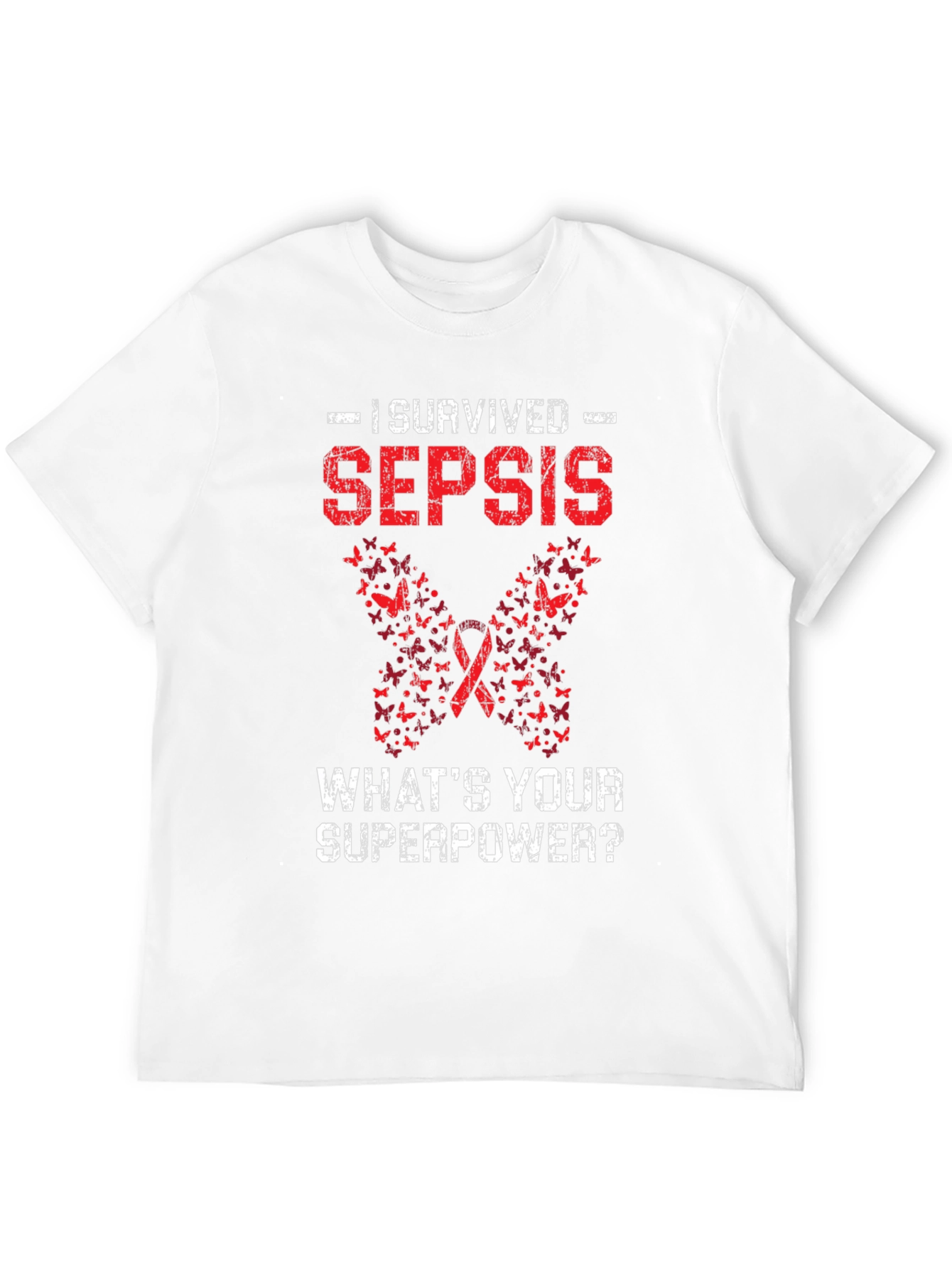 I Survived Sepsis T-Shirt Awareness Tee