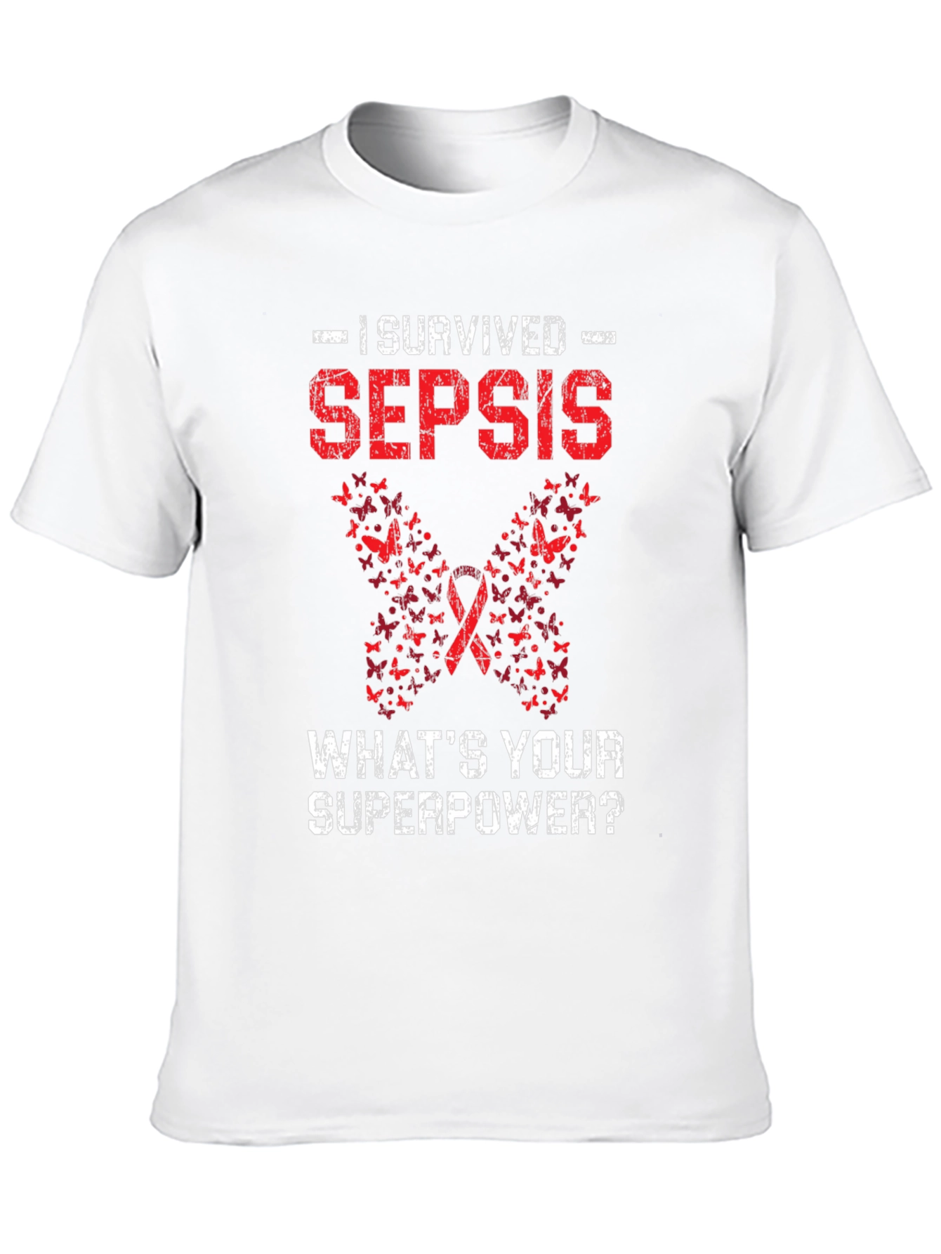 I Survived Sepsis T-Shirt Awareness Tee