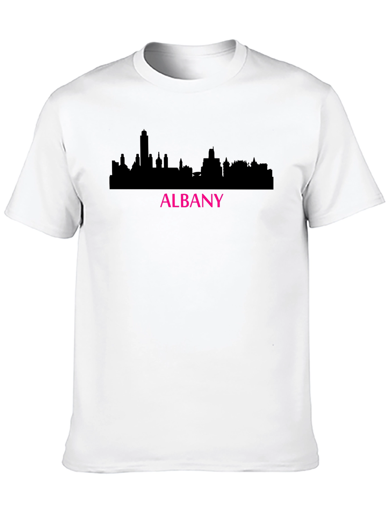 Albany Skyline Graphic Tee - Black