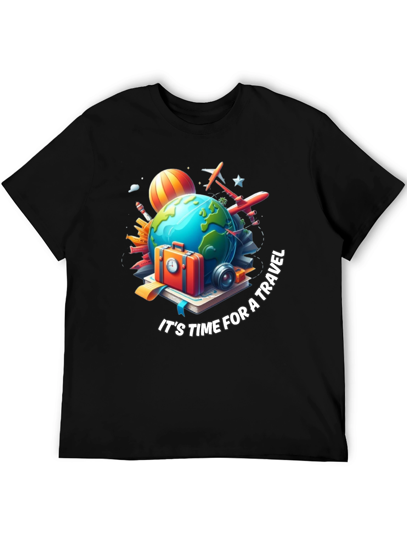 Travel Time T-Shirt - Adventure Ready