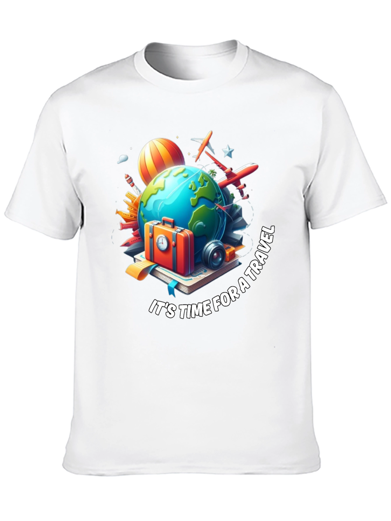 Travel Time T-Shirt - Adventure Ready