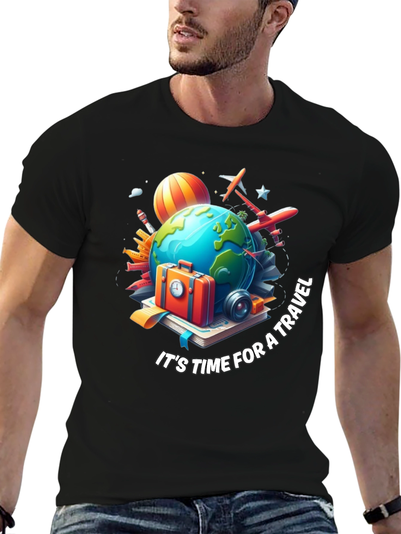 Travel Time T-Shirt - Adventure Ready