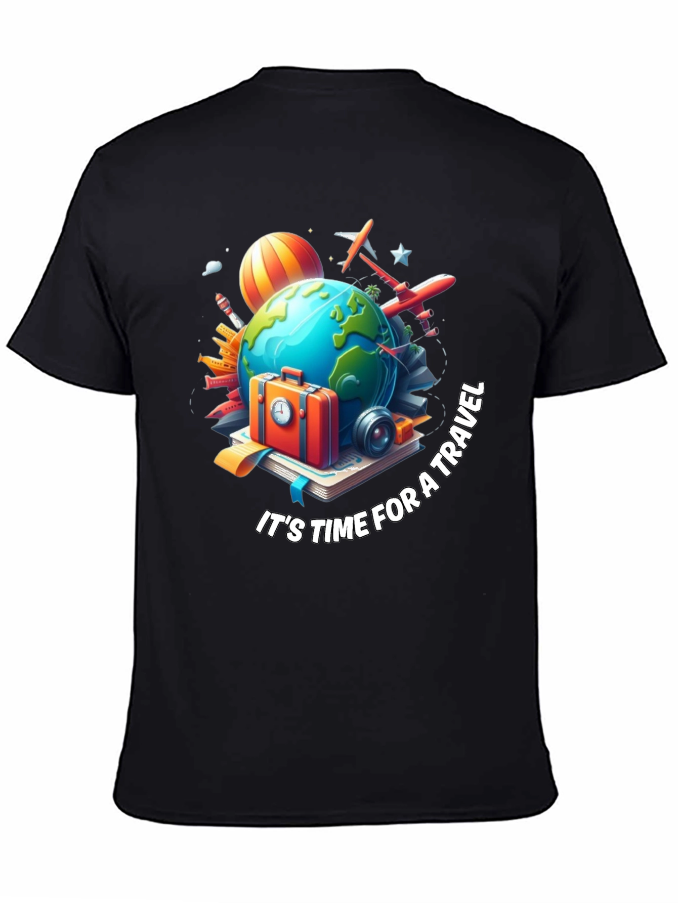 Travel Time T-Shirt - Adventure Ready