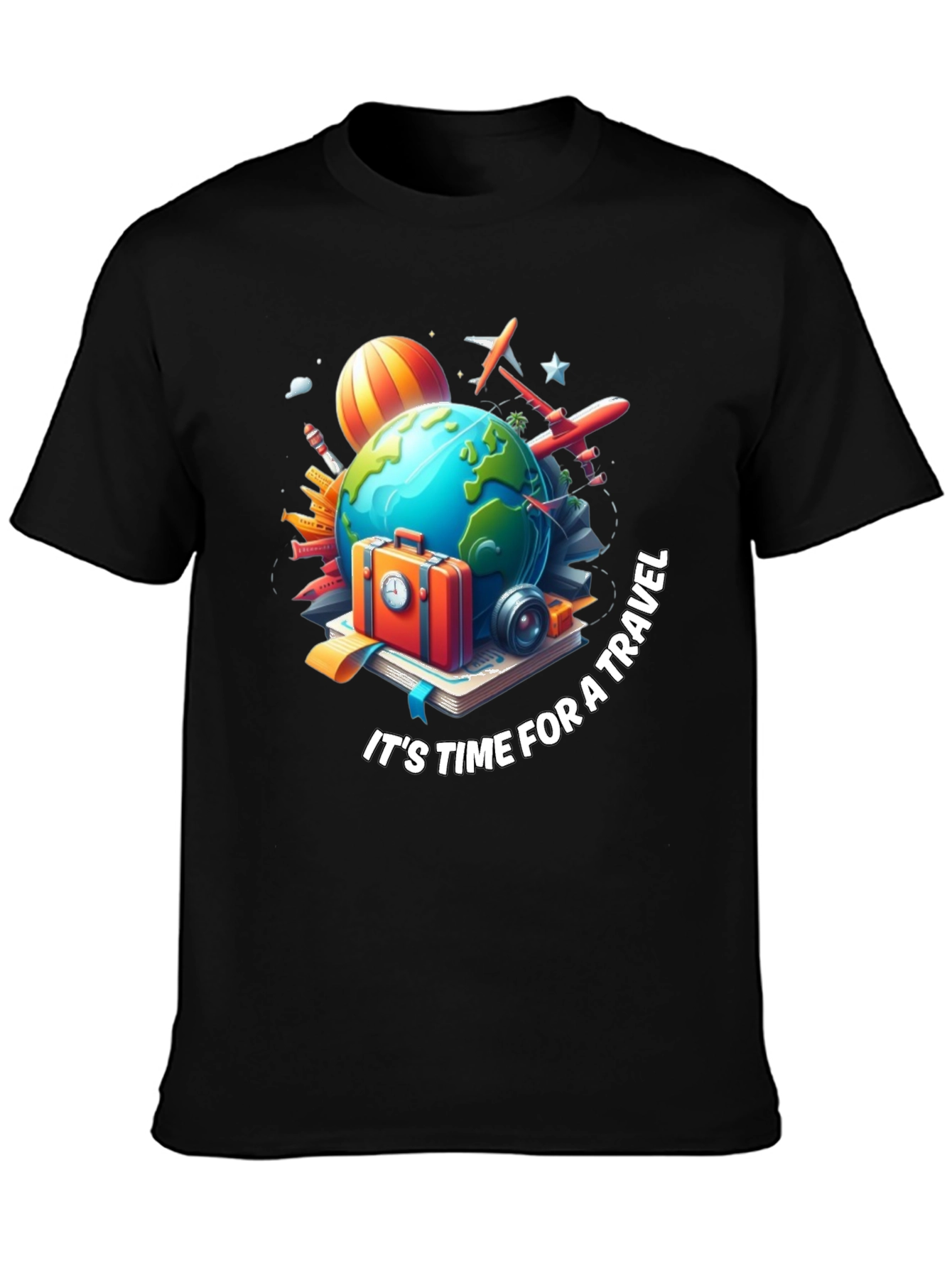 Travel Time T-Shirt - Adventure Ready