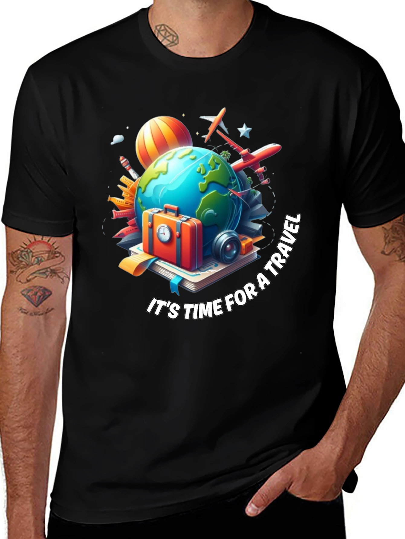 Travel Time T-Shirt - Adventure Ready
