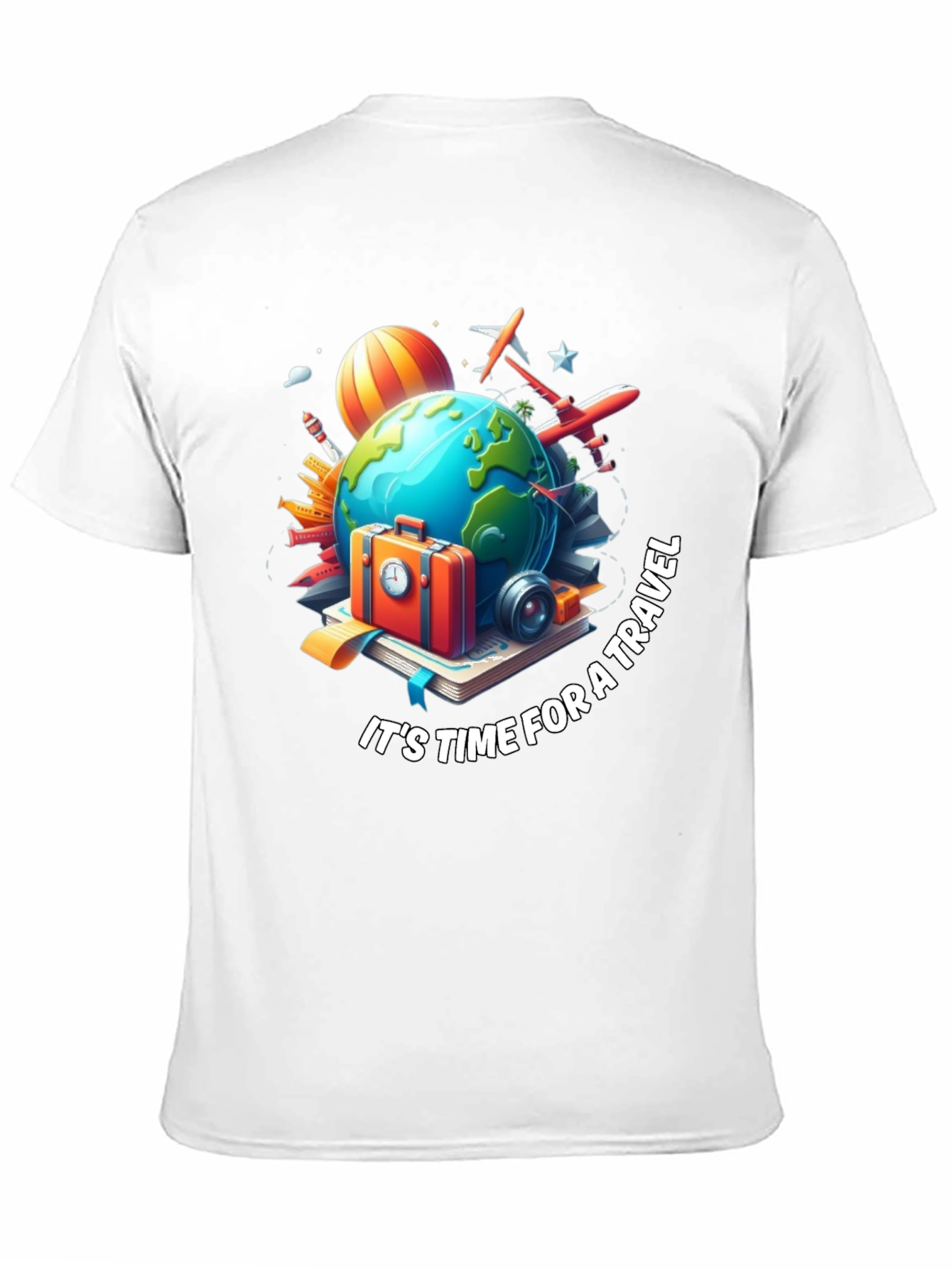 Travel Time T-Shirt - Adventure Ready