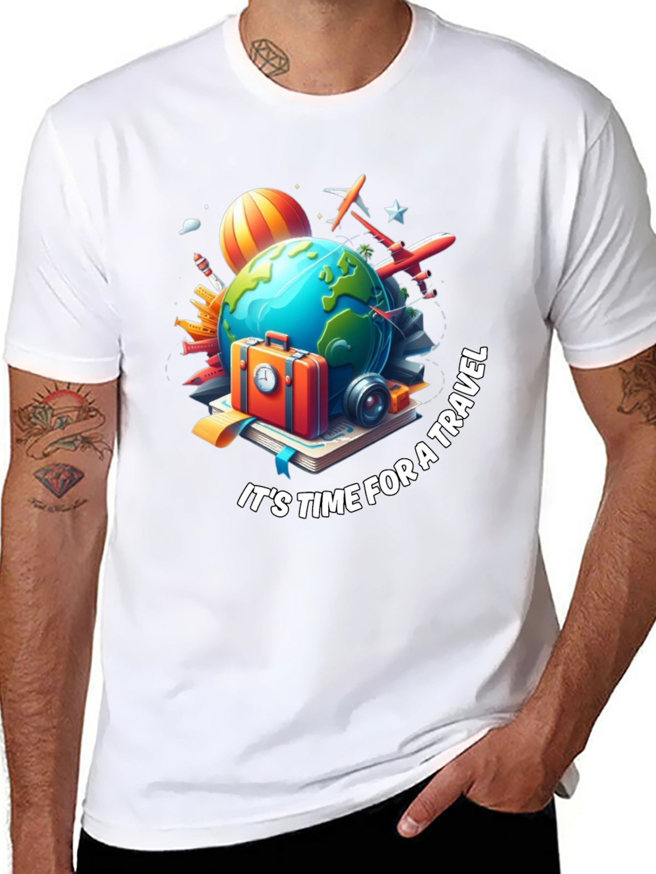 Travel Time T-Shirt - Adventure Ready