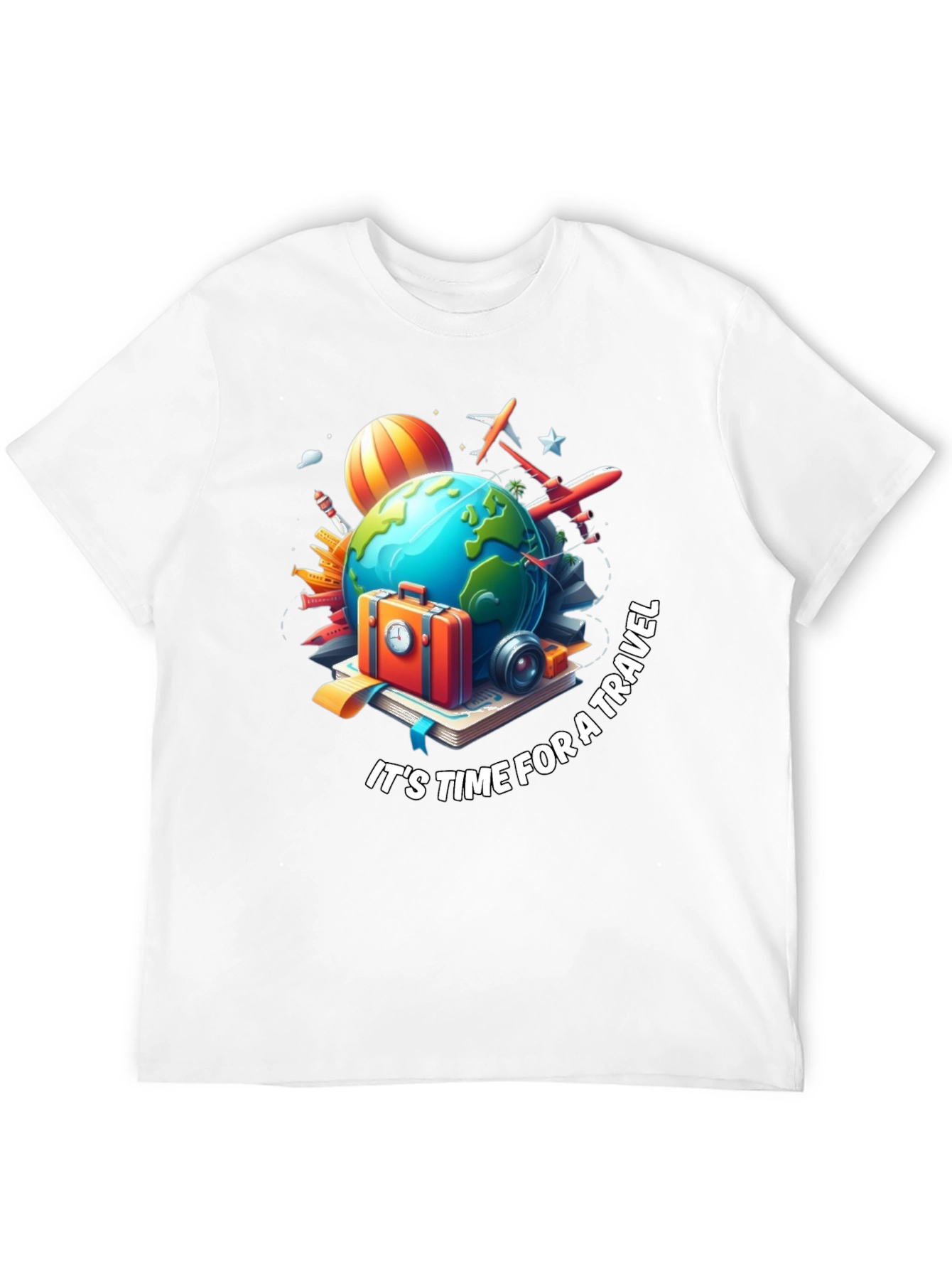 Travel Time T-Shirt - Adventure Ready