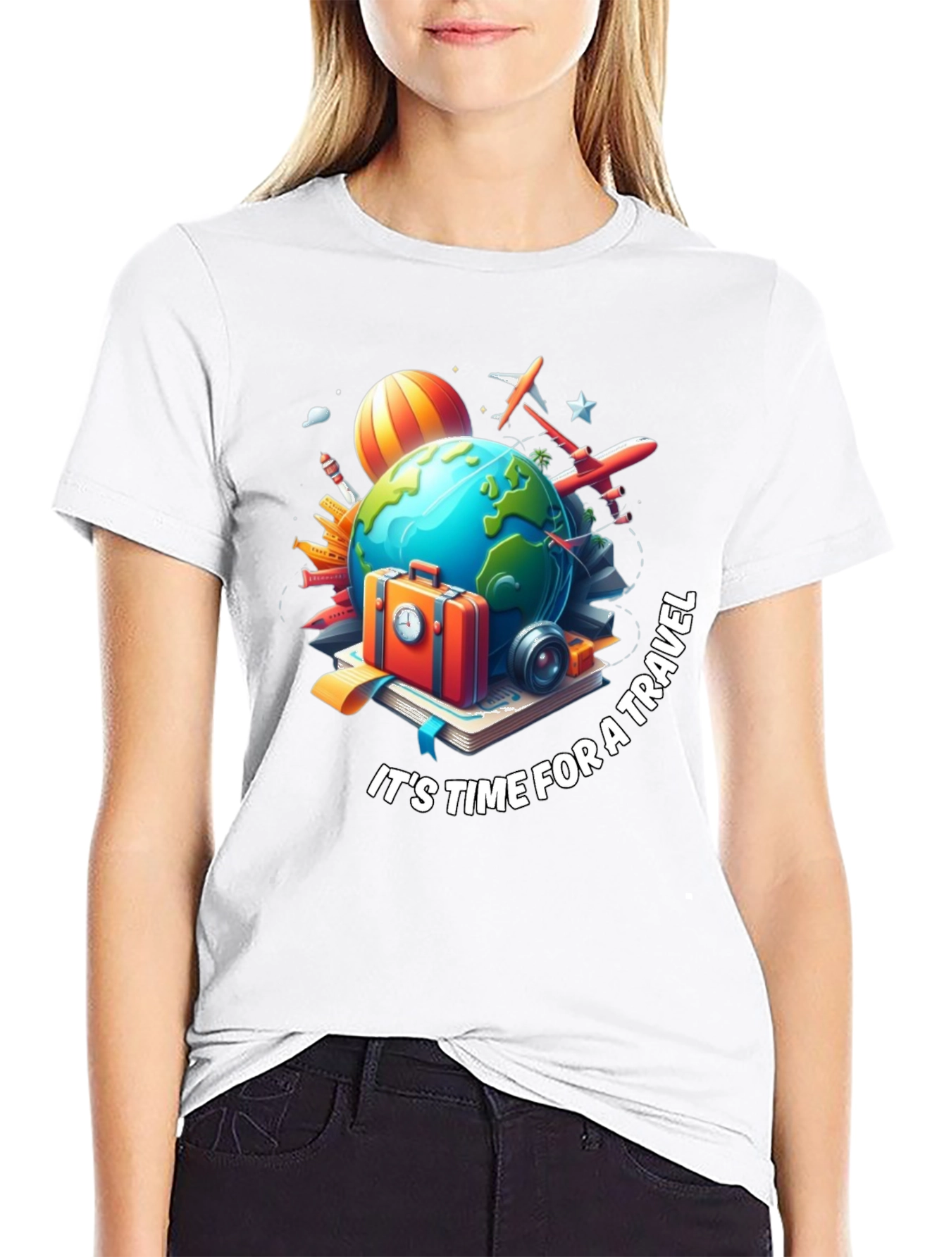 Travel Time T-Shirt - Adventure Ready