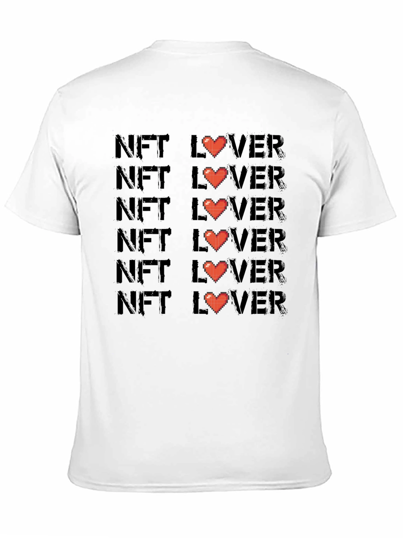 NFT Lover Graphic Tee - Black