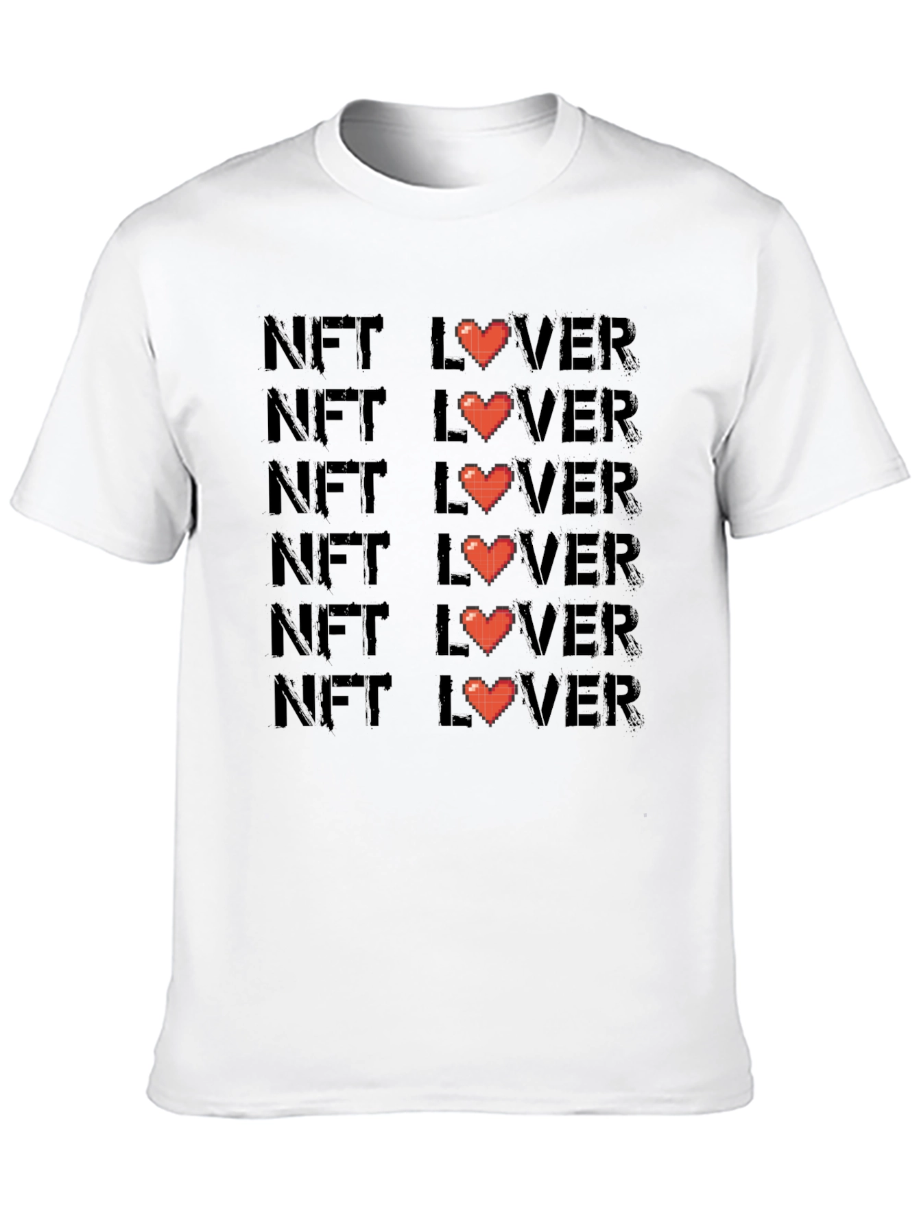 NFT Lover Graphic Tee - Black