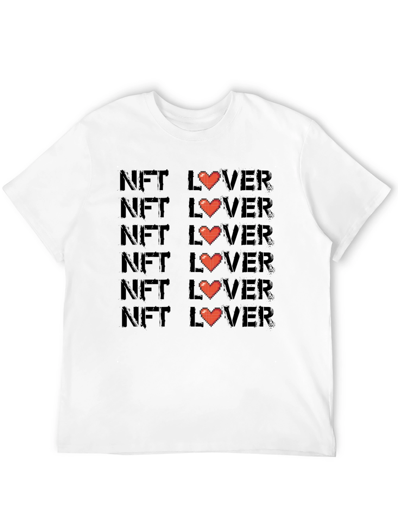 NFT Lover Graphic Tee - Black
