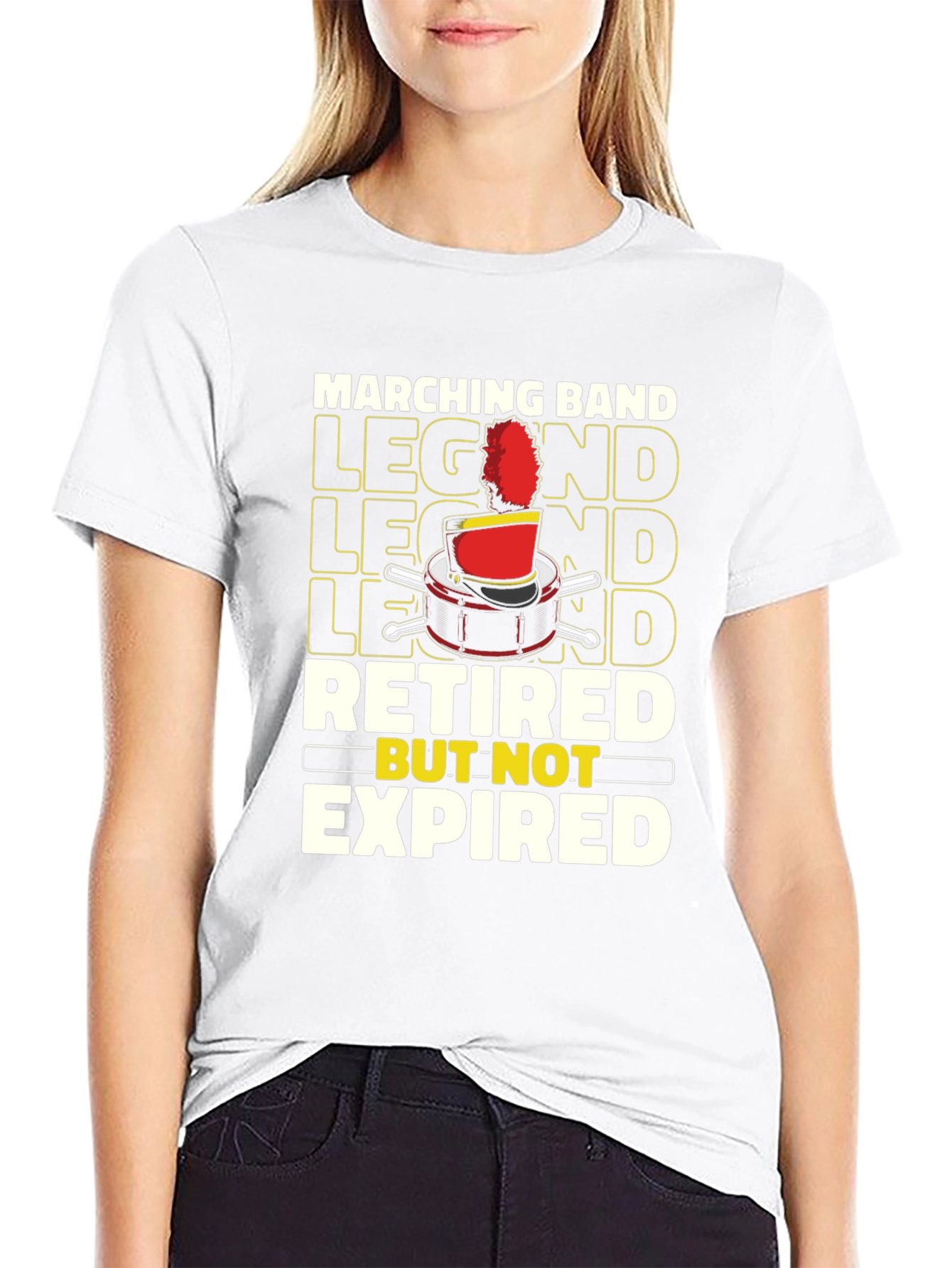 Marching Band Legend Retired But Not Expired T-Shirt