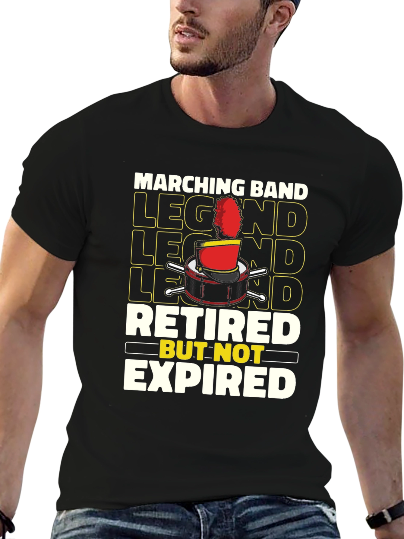 Marching Band Legend Retired But Not Expired T-Shirt