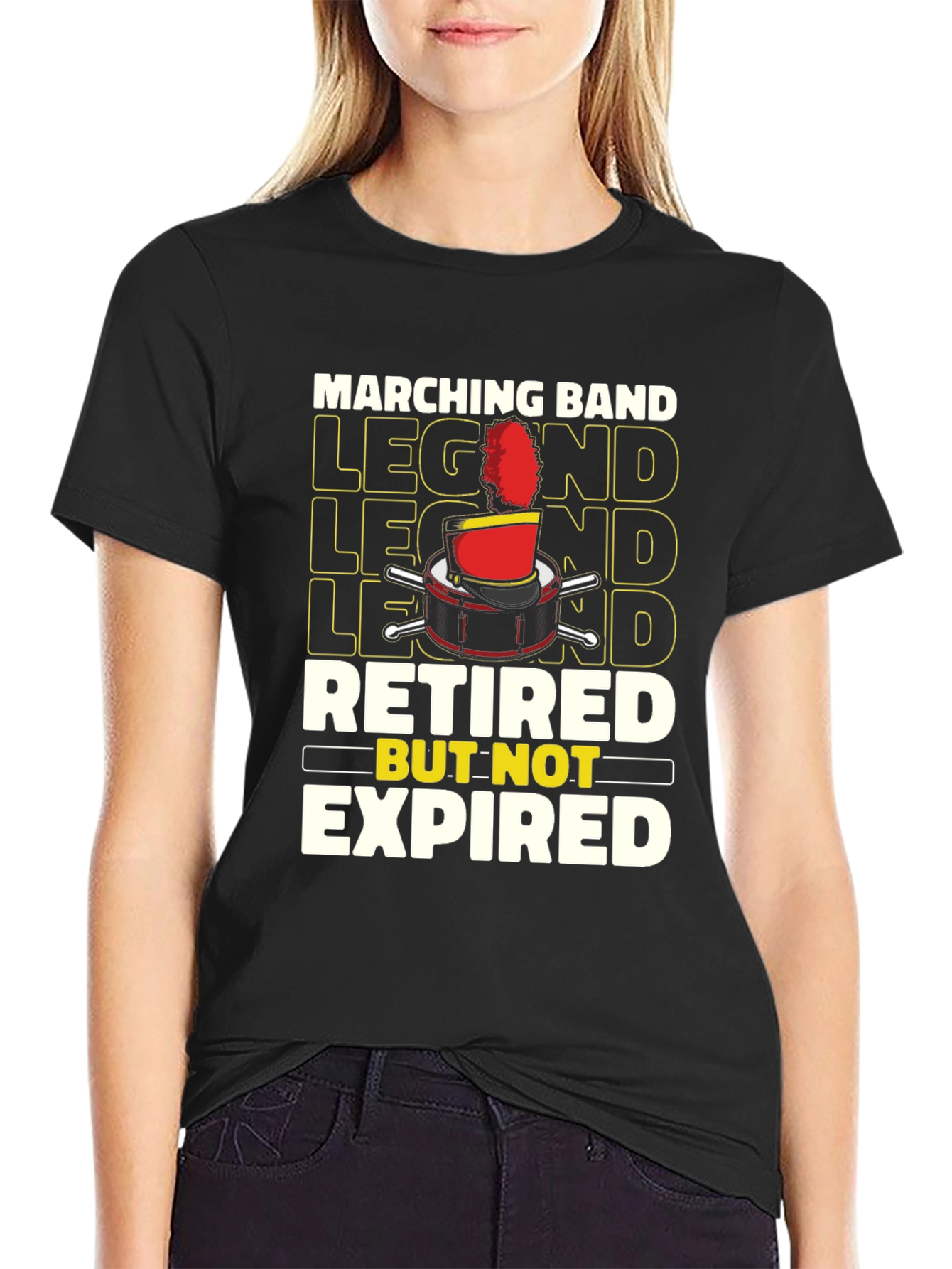 Marching Band Legend Retired But Not Expired T-Shirt