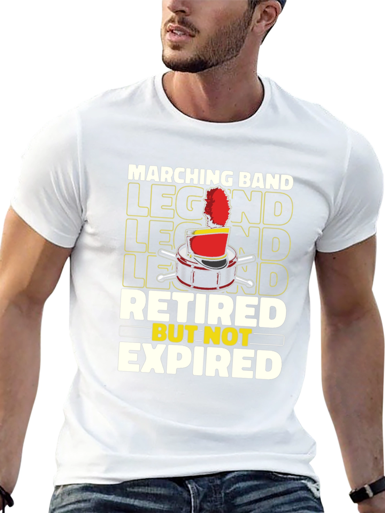 Marching Band Legend Retired But Not Expired T-Shirt