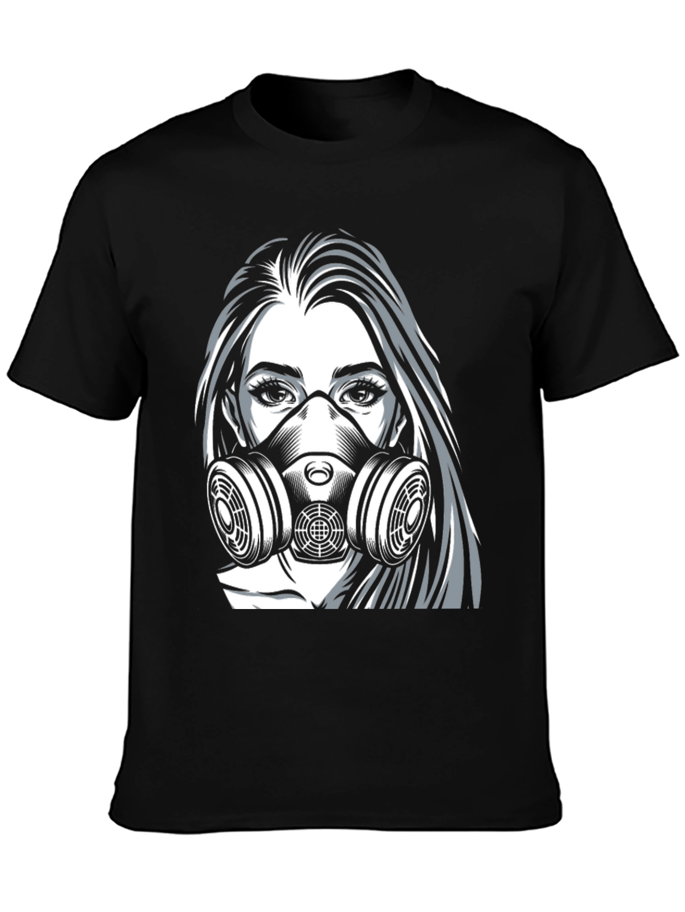 Graphic Tee: Masked Womans Resilience T-Shirt
