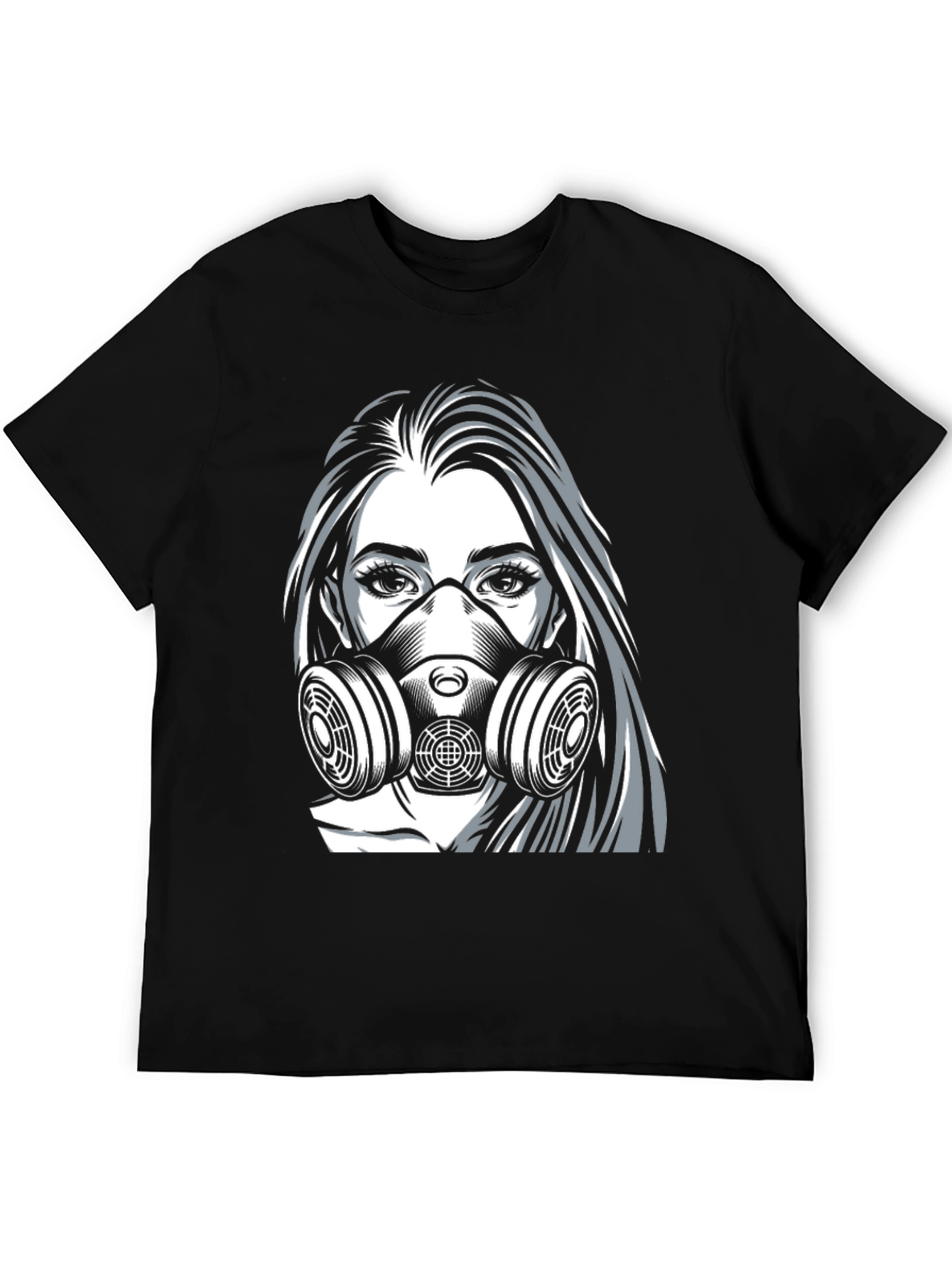 Graphic Tee: Masked Womans Resilience T-Shirt
