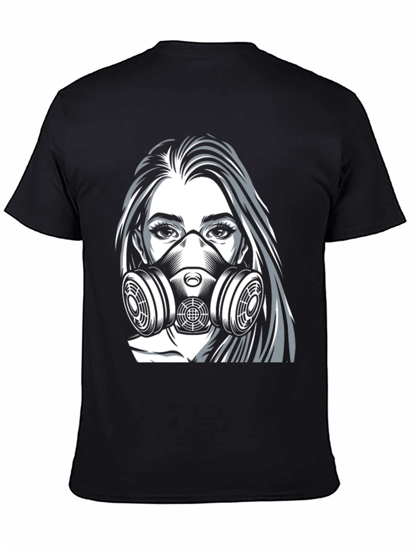 Graphic Tee: Masked Womans Resilience T-Shirt