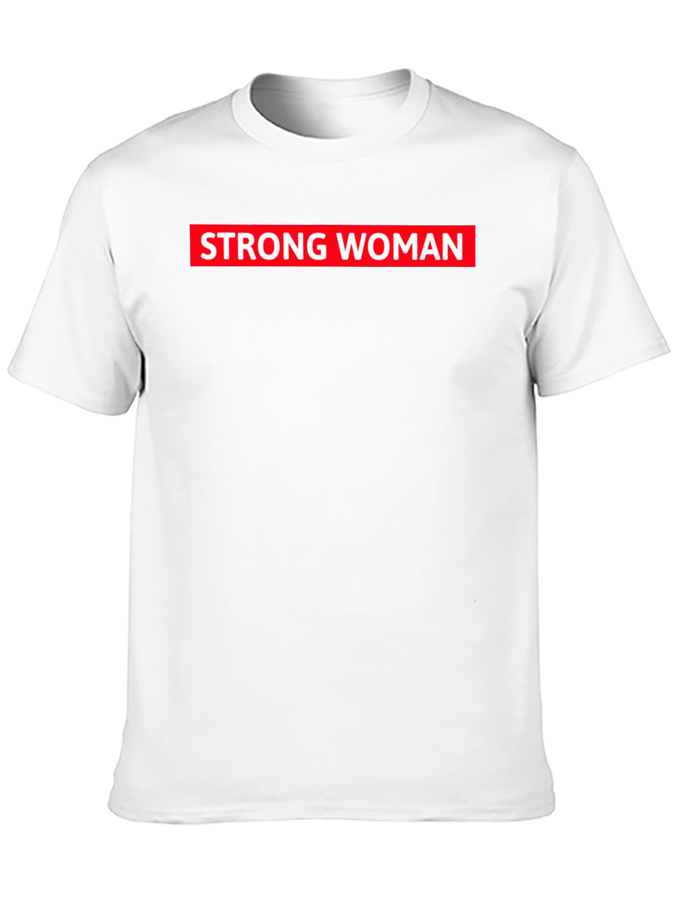 Strong Woman Graphic Tee - Black Unisex T-Shirt