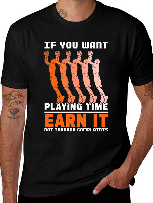 Earn It Basketball T-Shirt