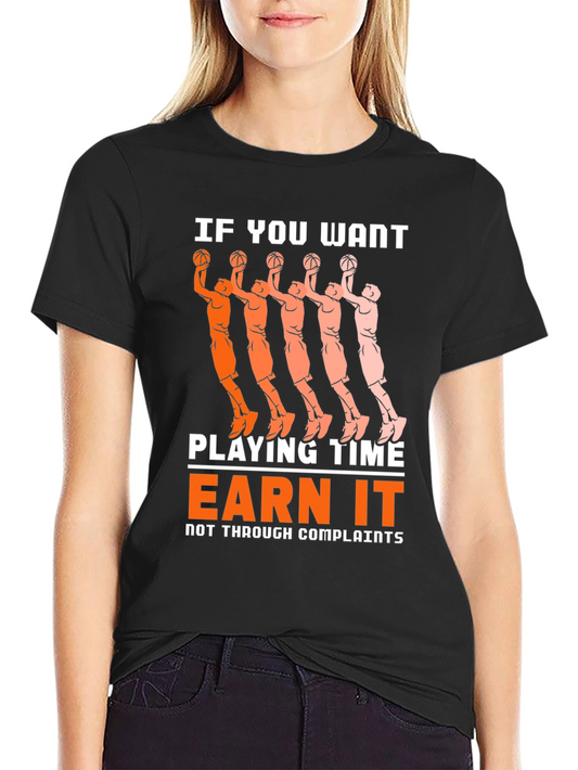 Earn It Basketball T-Shirt