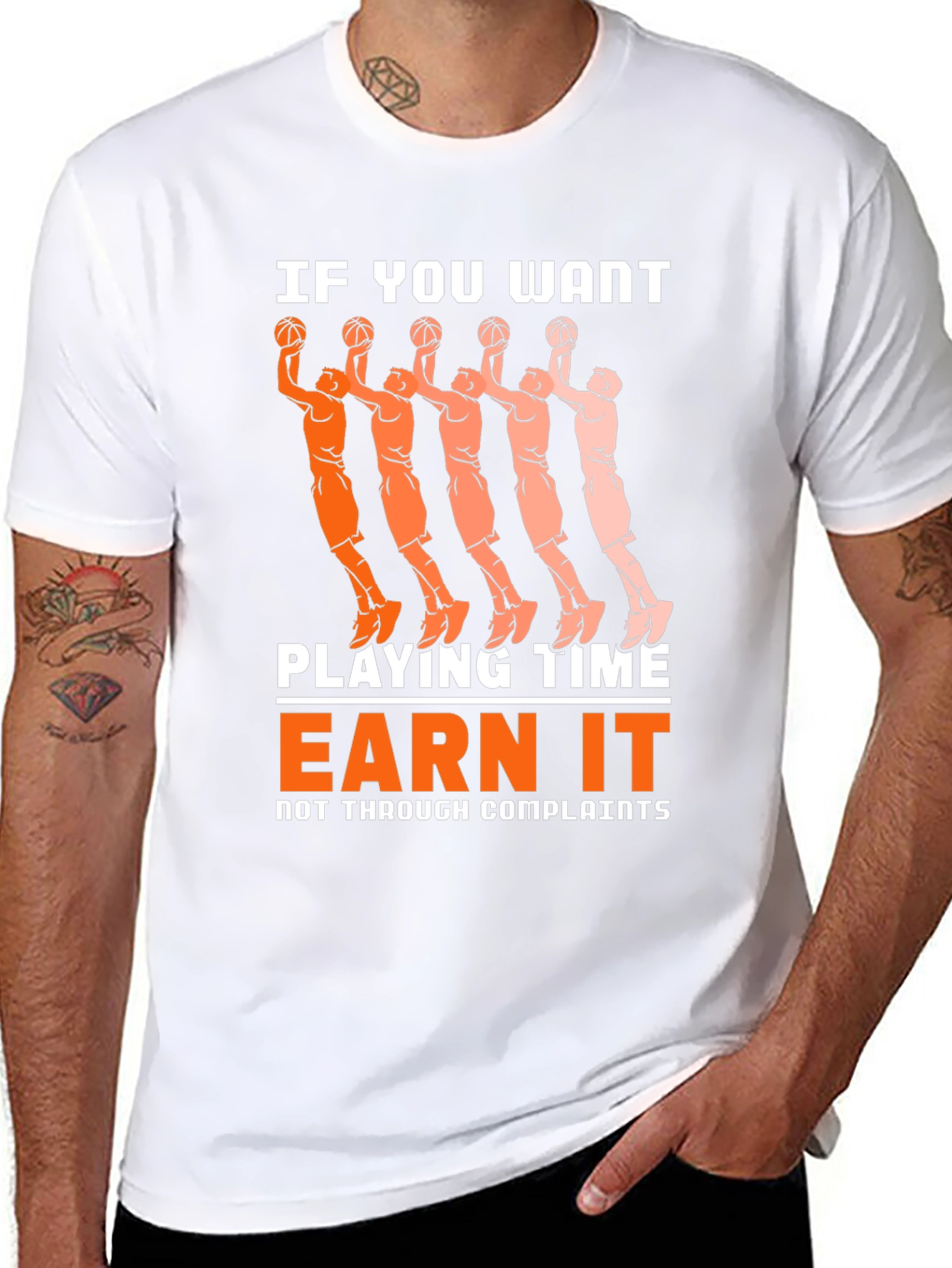 Earn It Basketball T-Shirt