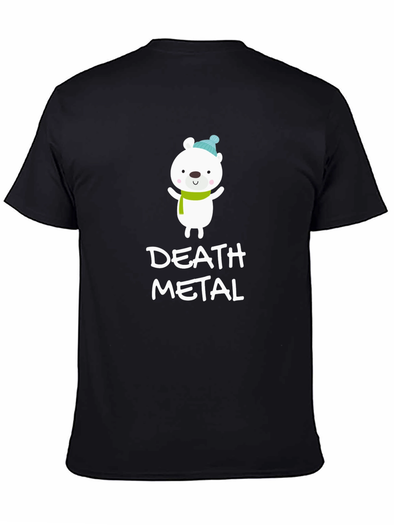 Death Metal Bear T-Shirt - Funny Graphic Tee