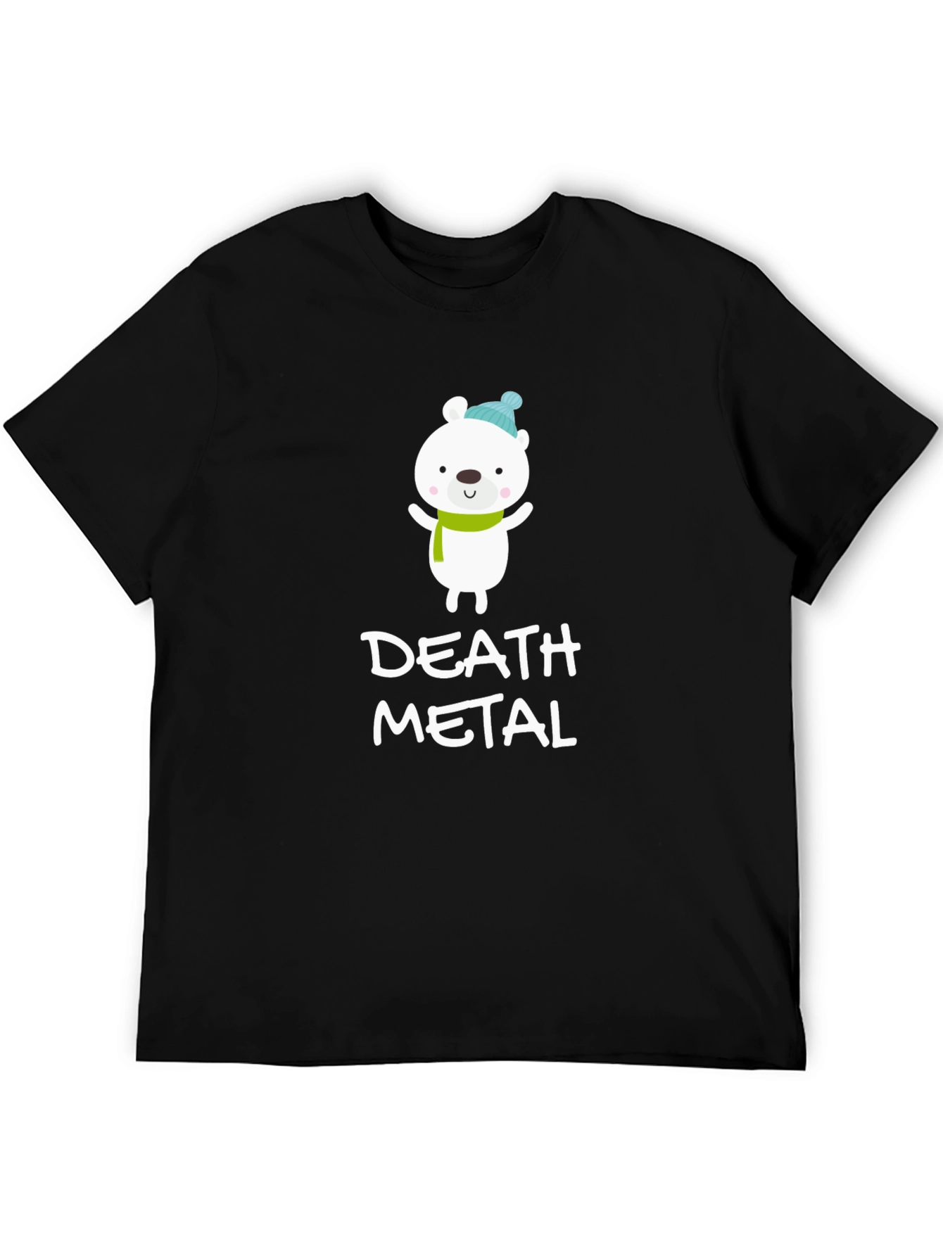 Death Metal Bear T-Shirt - Funny Graphic Tee