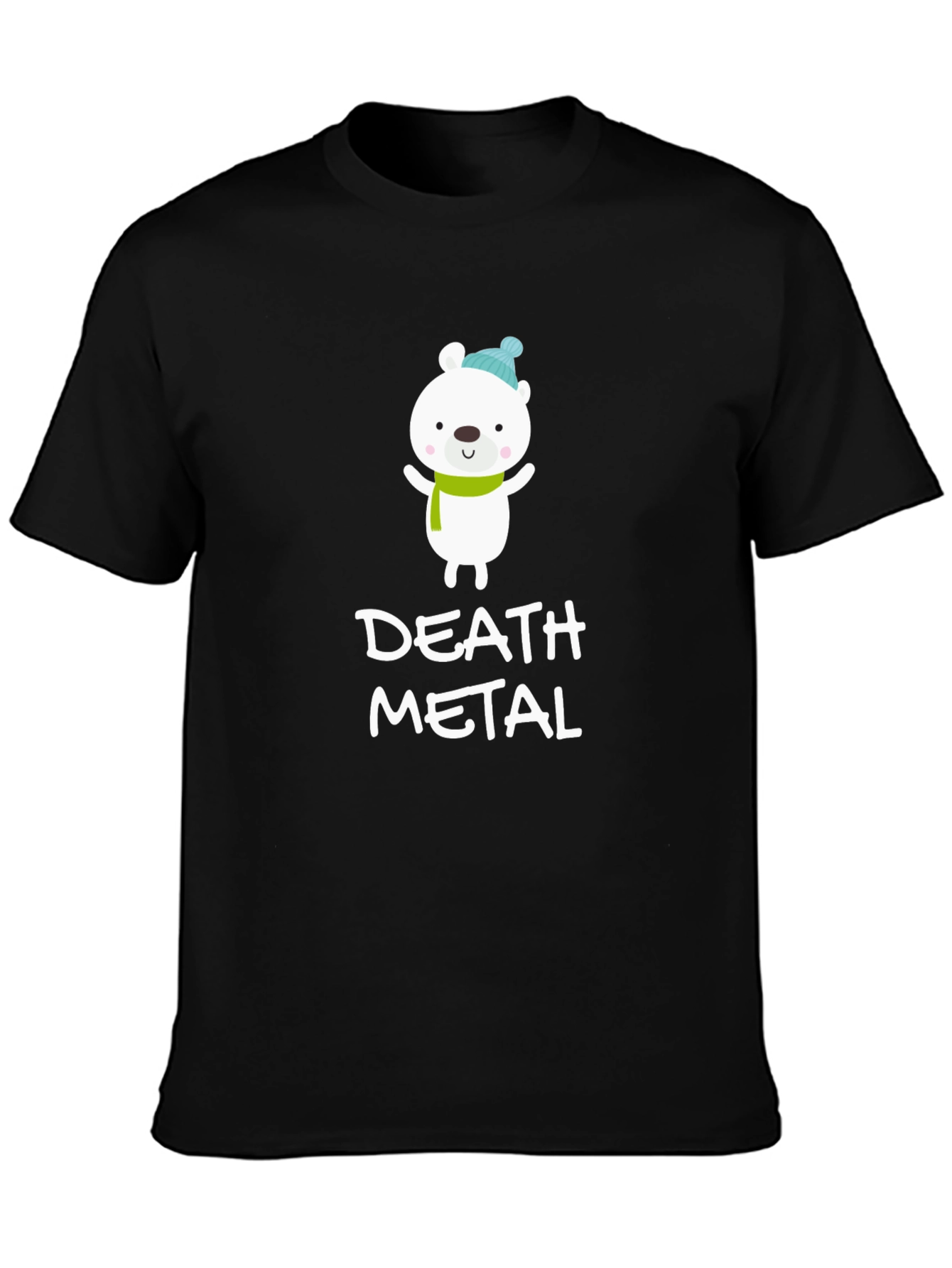 Death Metal Bear T-Shirt - Funny Graphic Tee