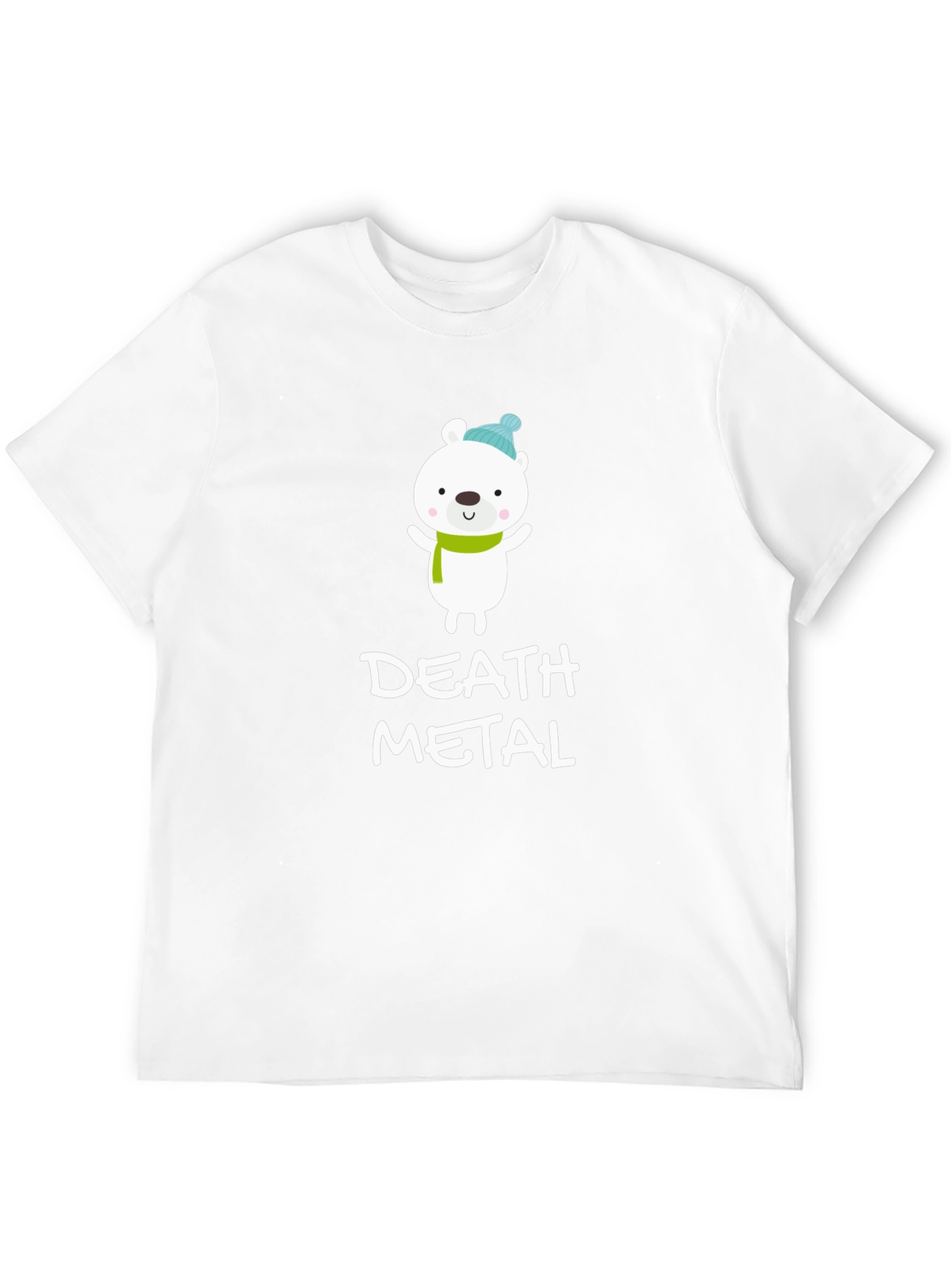 Death Metal Bear T-Shirt - Funny Graphic Tee