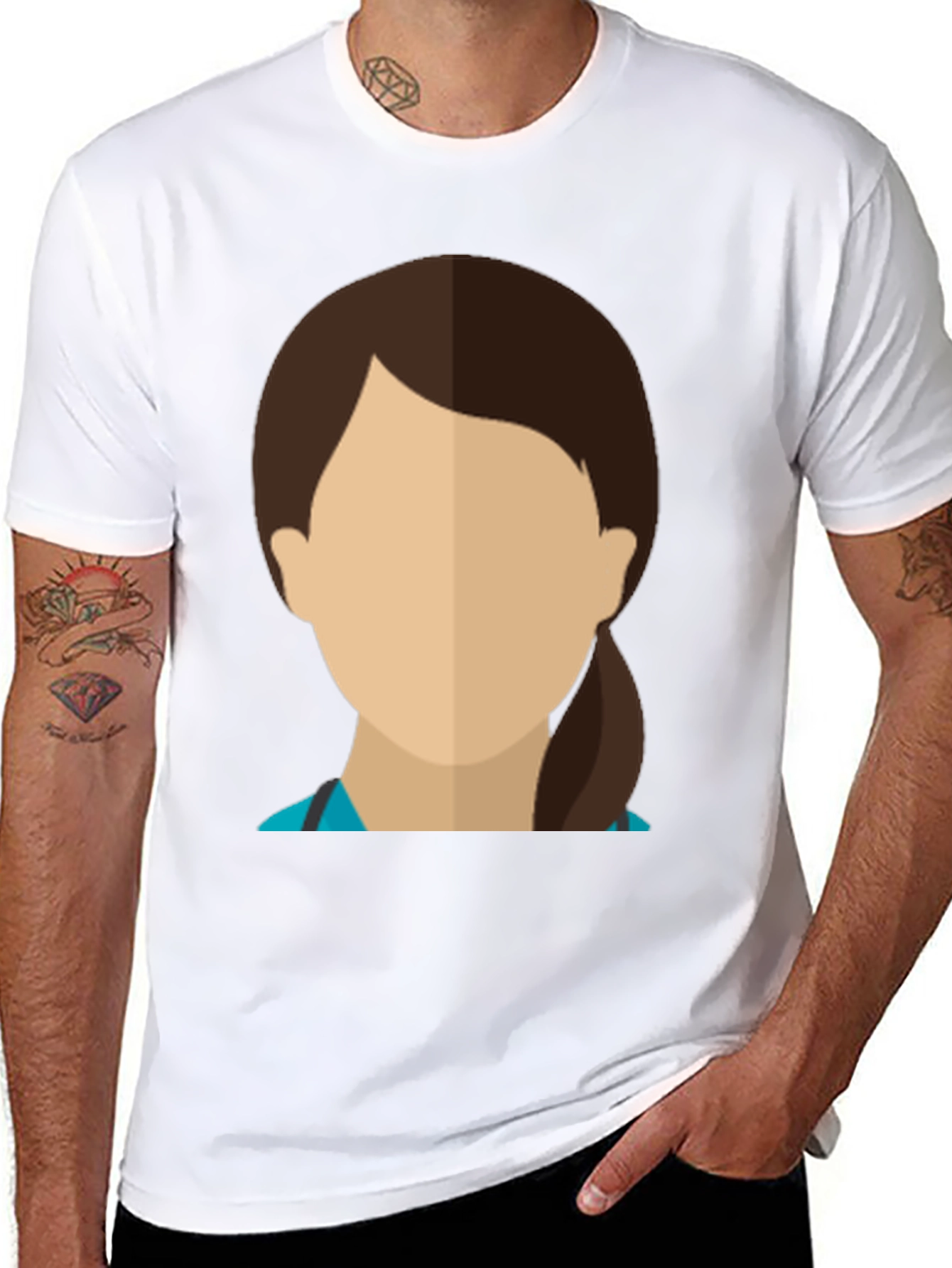 Nurse Graphic T-Shirt - Black Unisex Tee