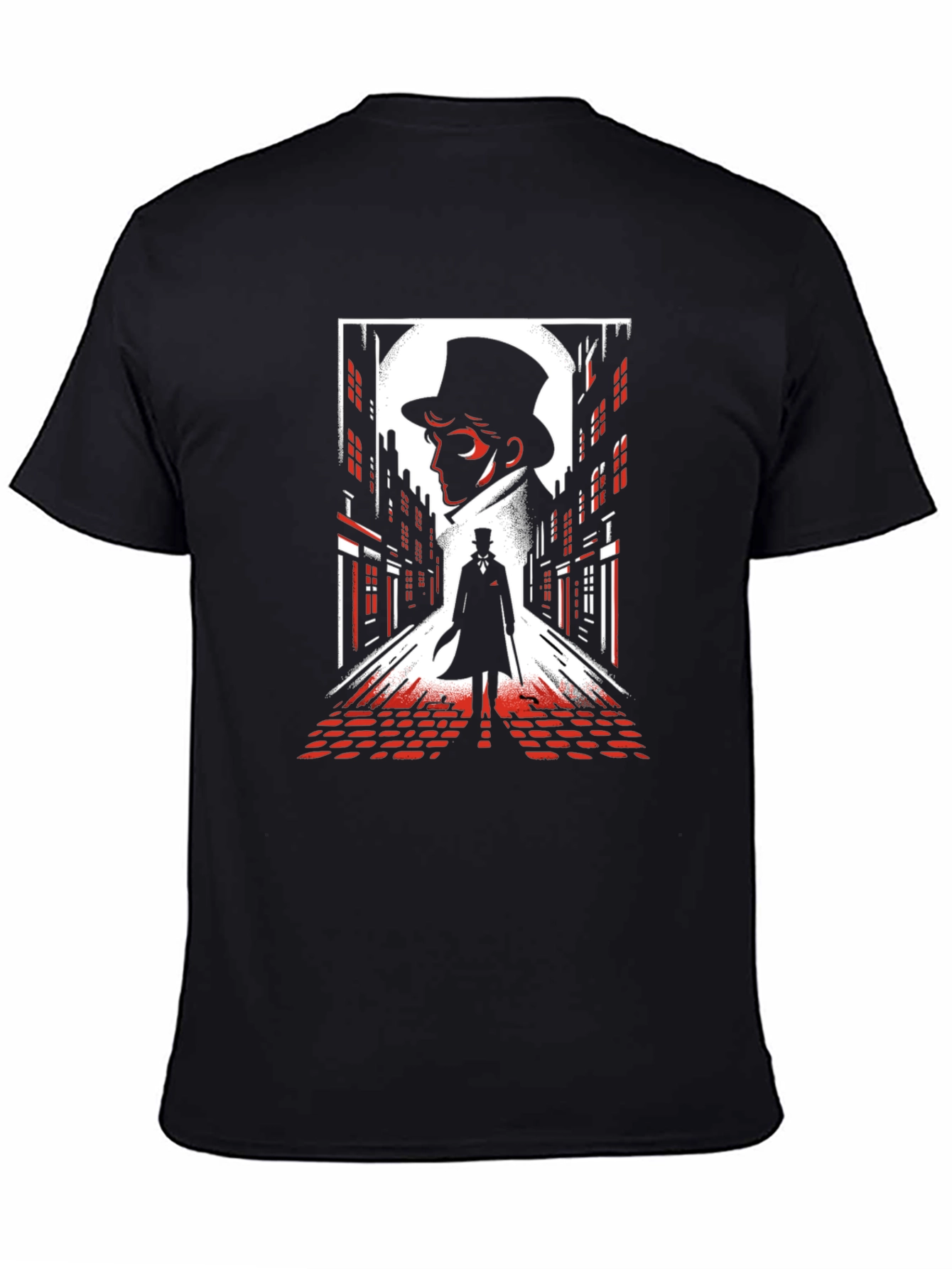 Jack the Ripper Graphic Tee - Mens Black T-Shirt