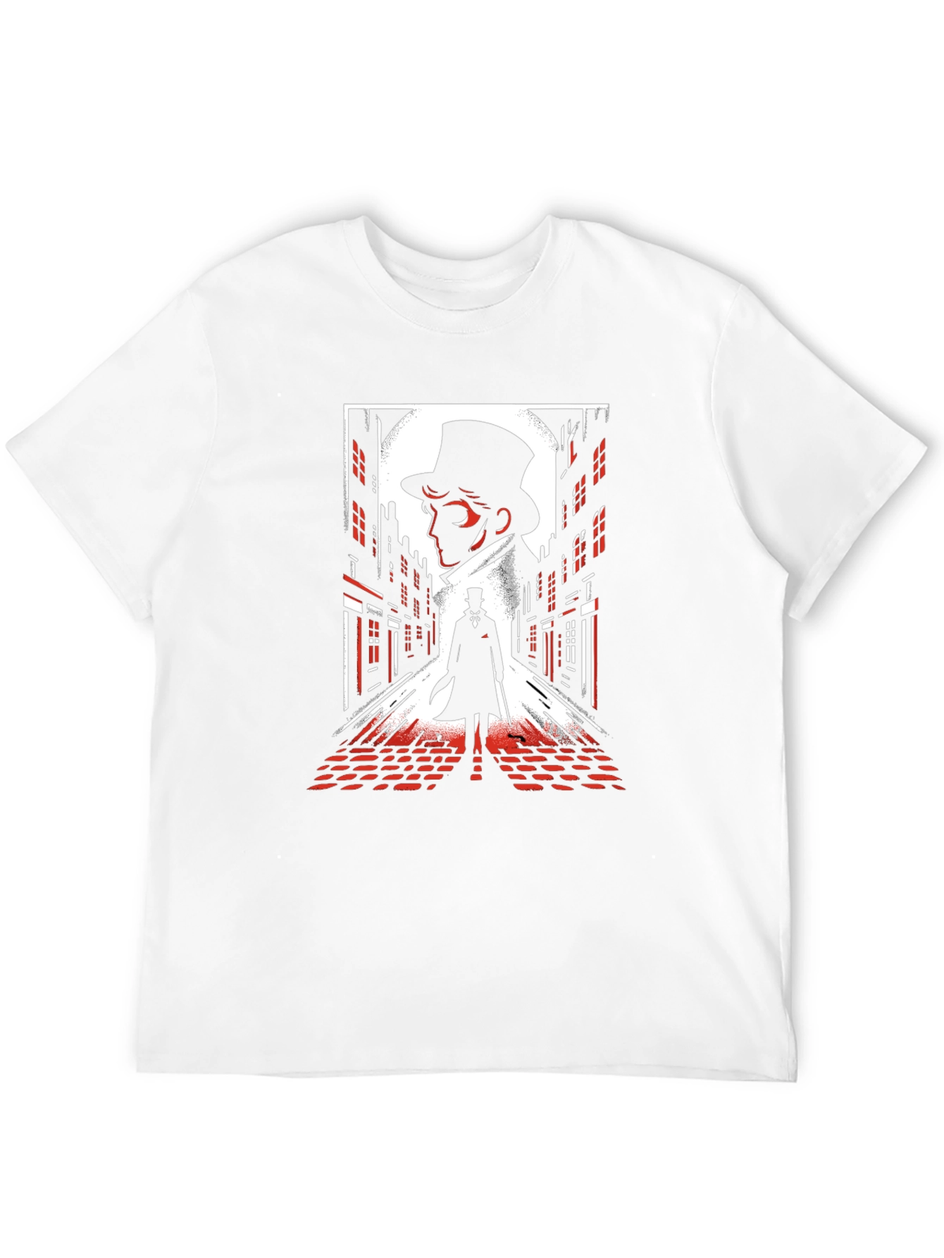 Jack the Ripper Graphic Tee - Mens Black T-Shirt