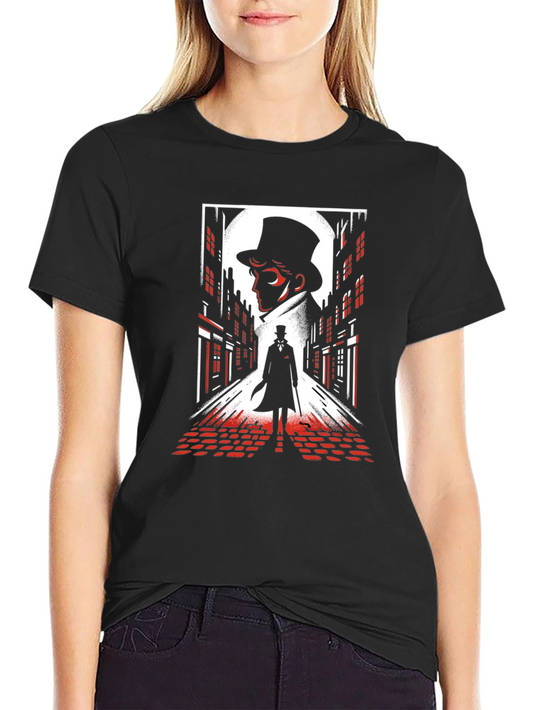 Jack the Ripper Graphic Tee - Mens Black T-Shirt
