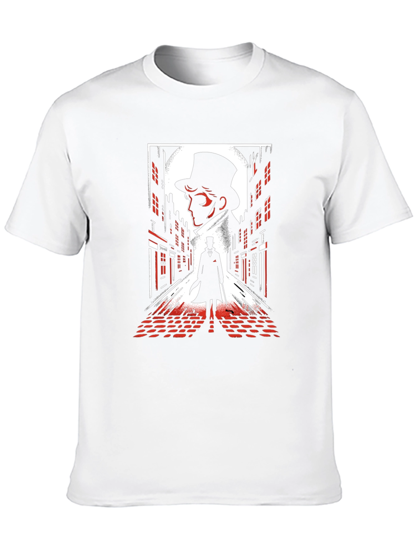 Jack the Ripper Graphic Tee - Mens Black T-Shirt
