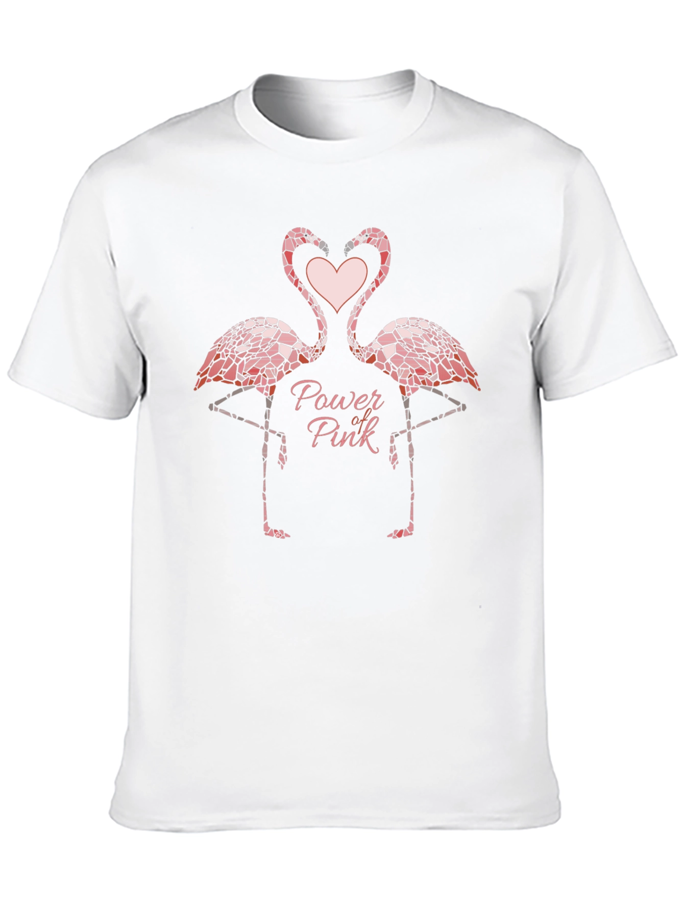 Power of Pink Flamingo Graphic Tee