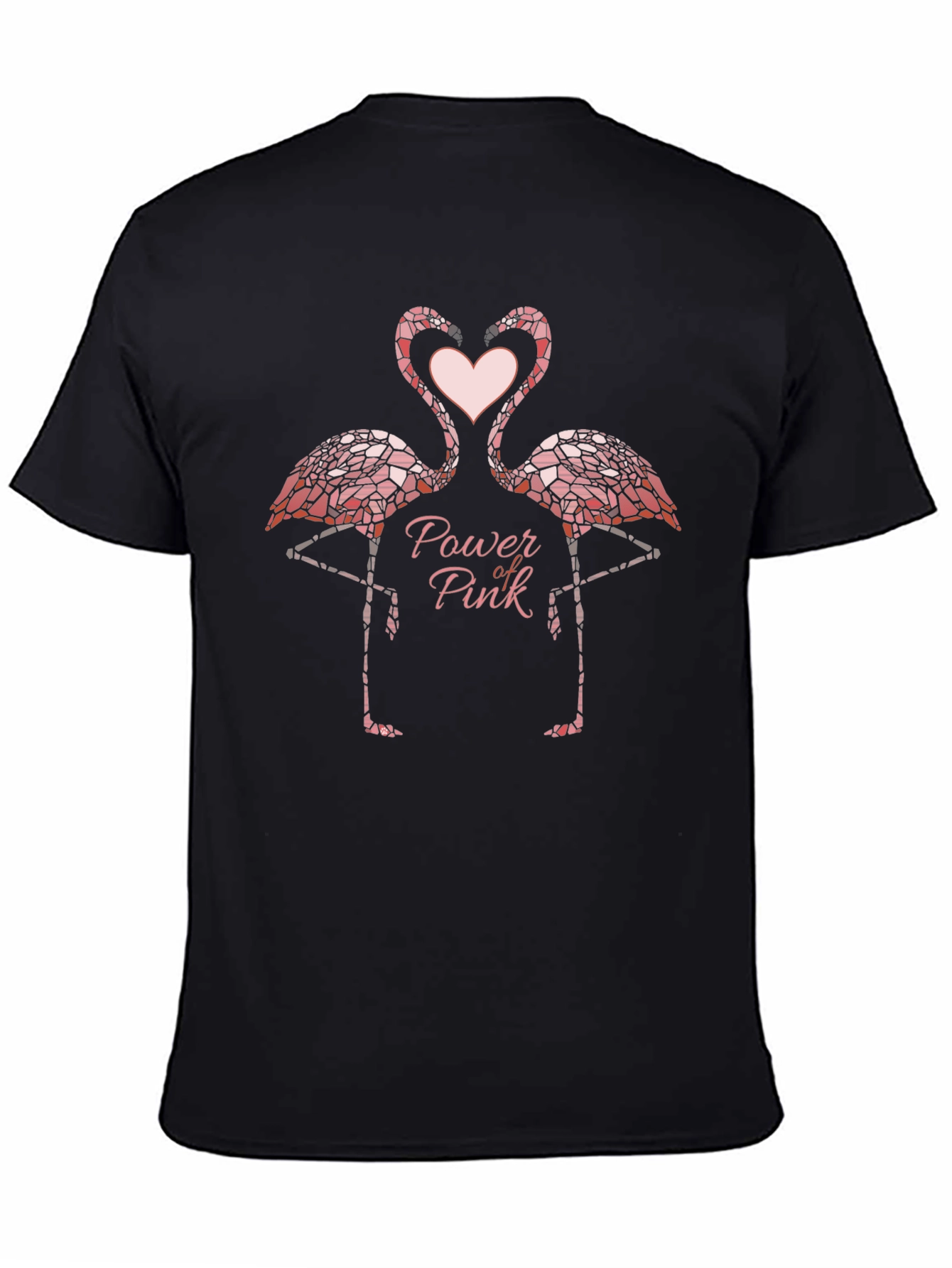 Power of Pink Flamingo Graphic Tee
