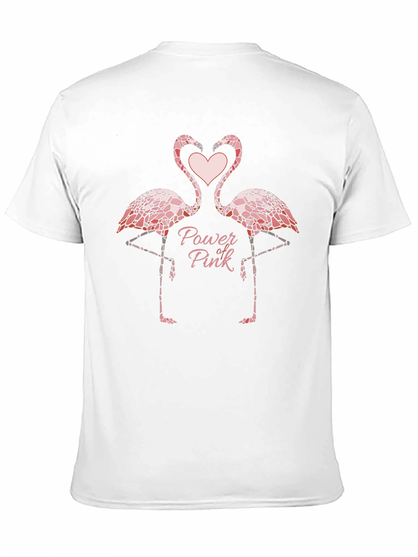 Power of Pink Flamingo Graphic Tee