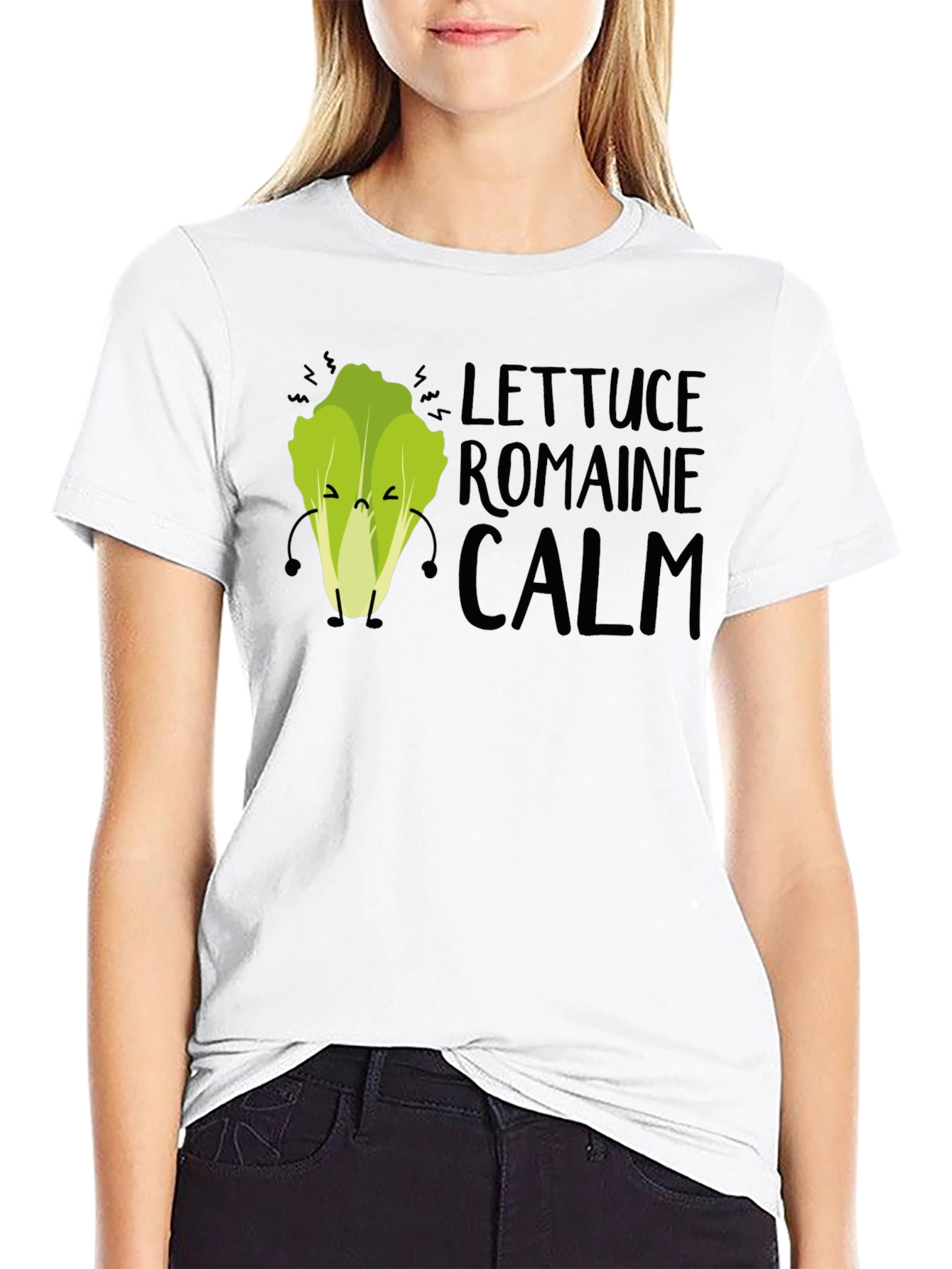 Lettuce Romaine Calm Graphic Tee