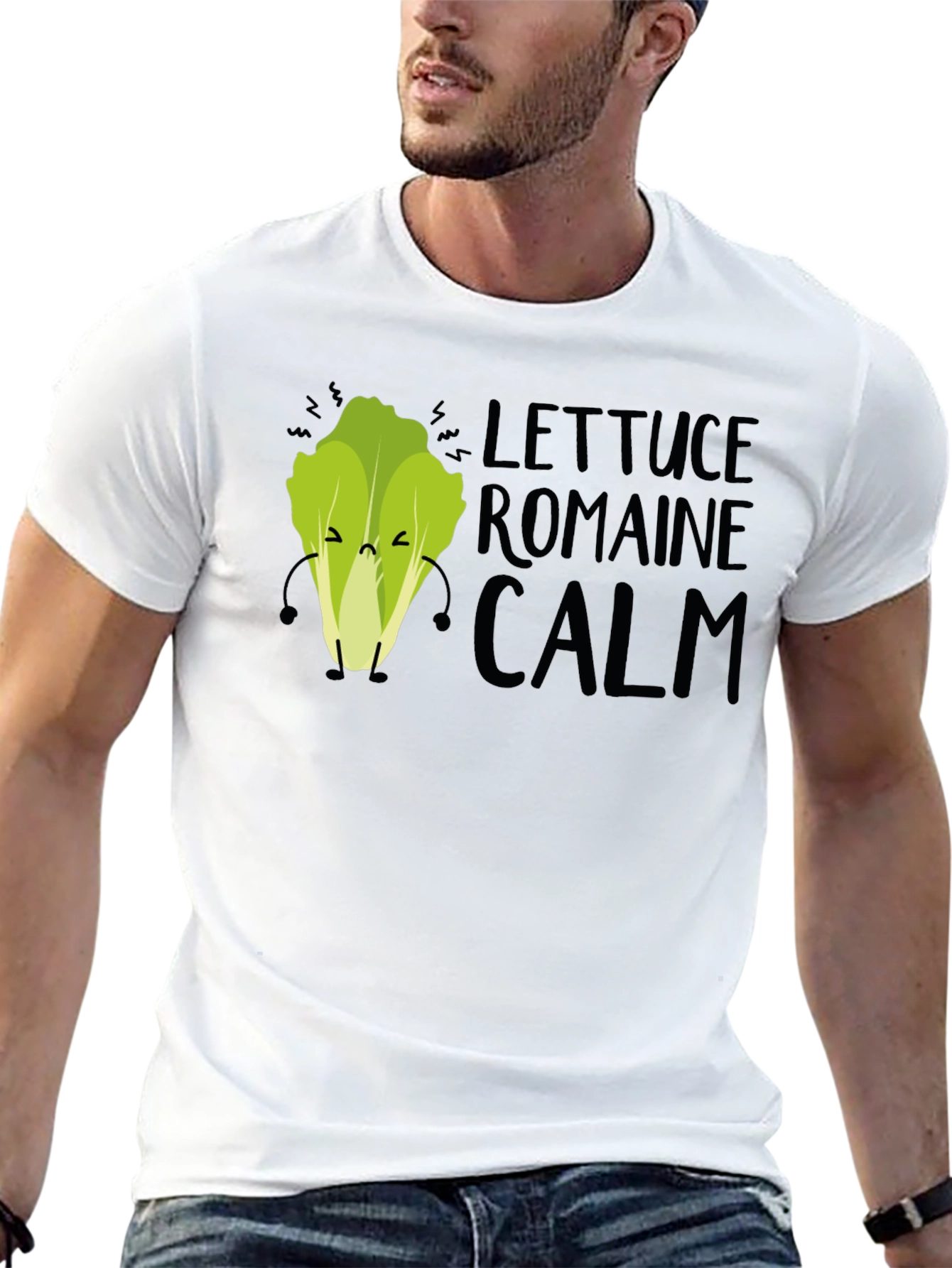 Lettuce Romaine Calm Graphic Tee