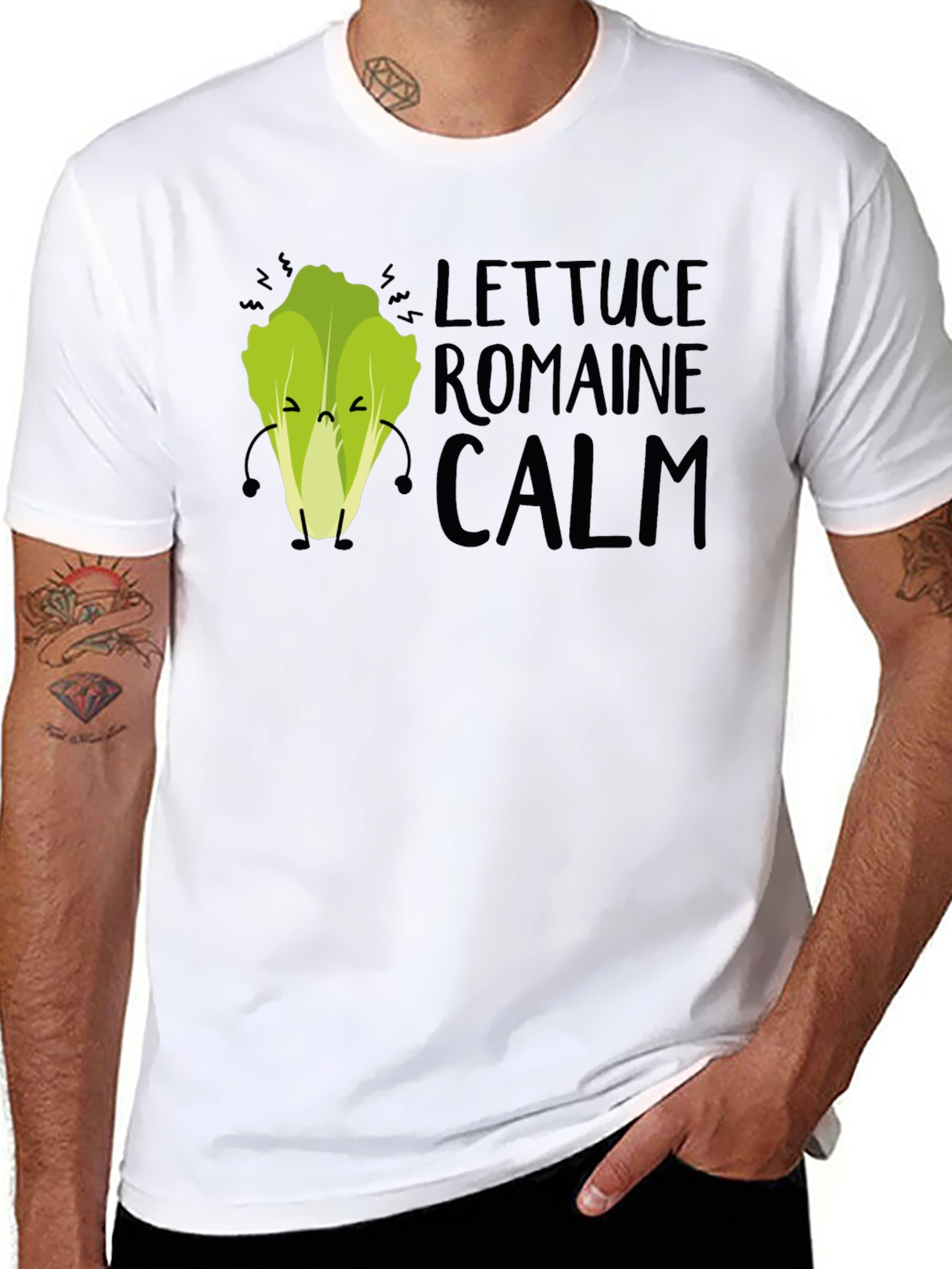 Lettuce Romaine Calm Graphic Tee