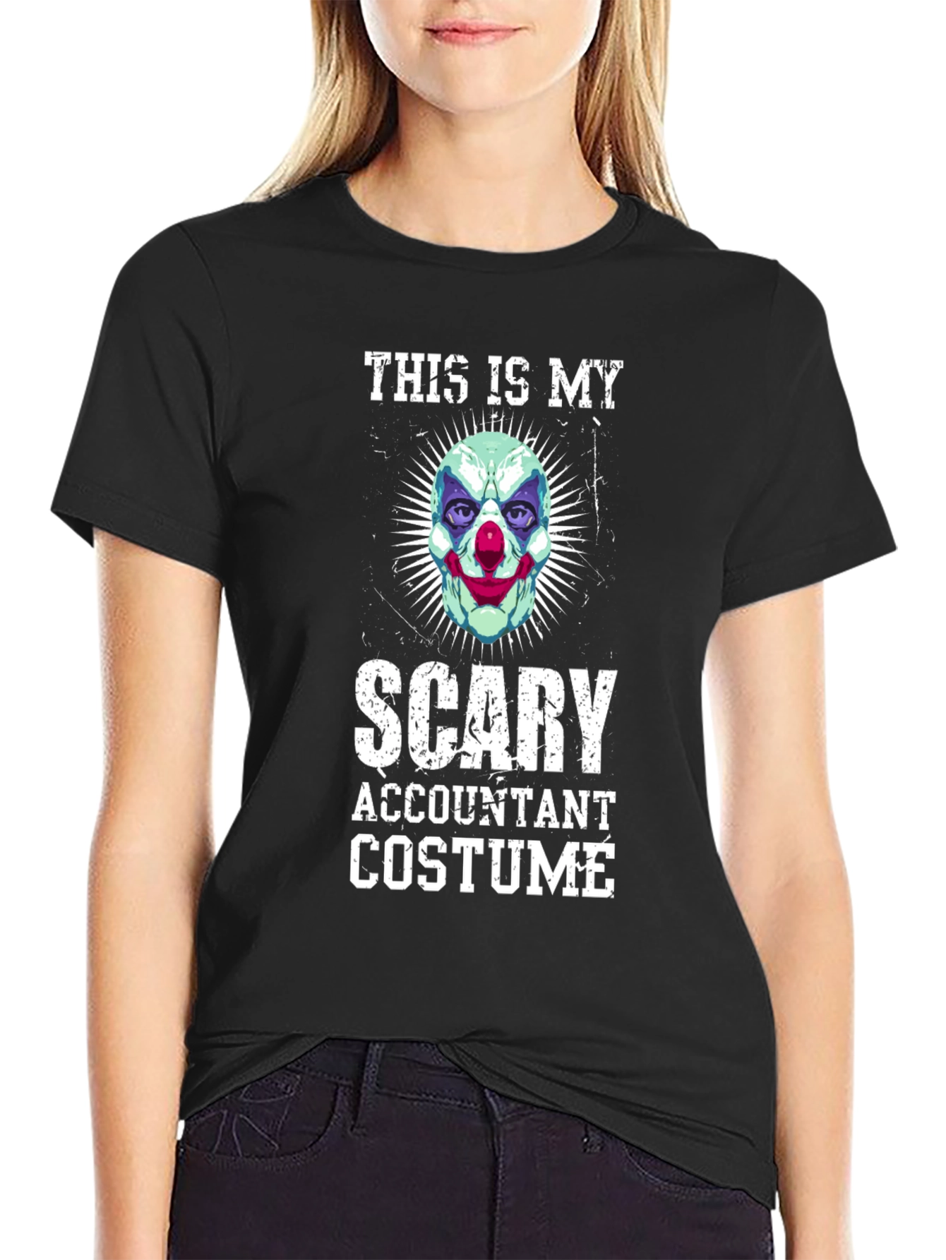 Scary Accountant Costume T-Shirt